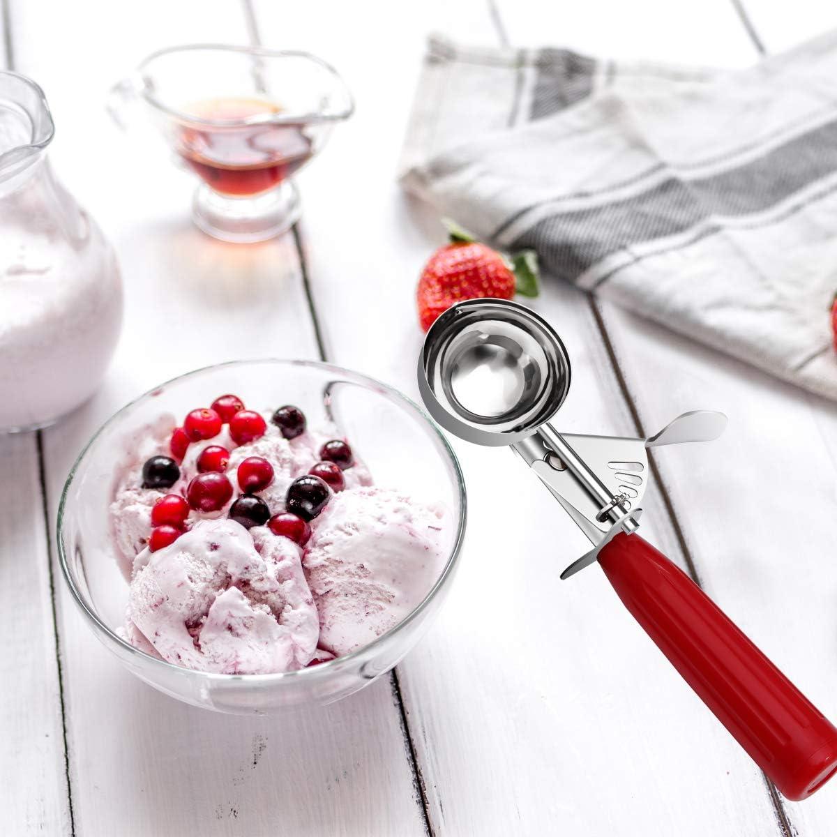 Cucharón de Helado TOP KITCHEN 37.6 g Acero Inoxidable Rojo