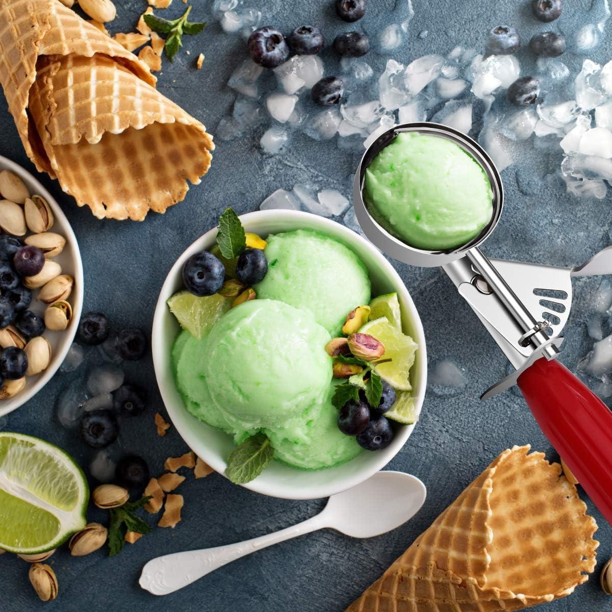 Cucharón de Helado TOP KITCHEN 37.6 g Acero Inoxidable Rojo