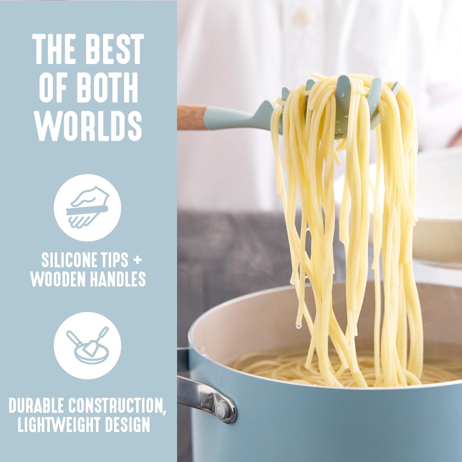 Juego de Utensilios de Cocina GreenLife 11 Piezas Silicona