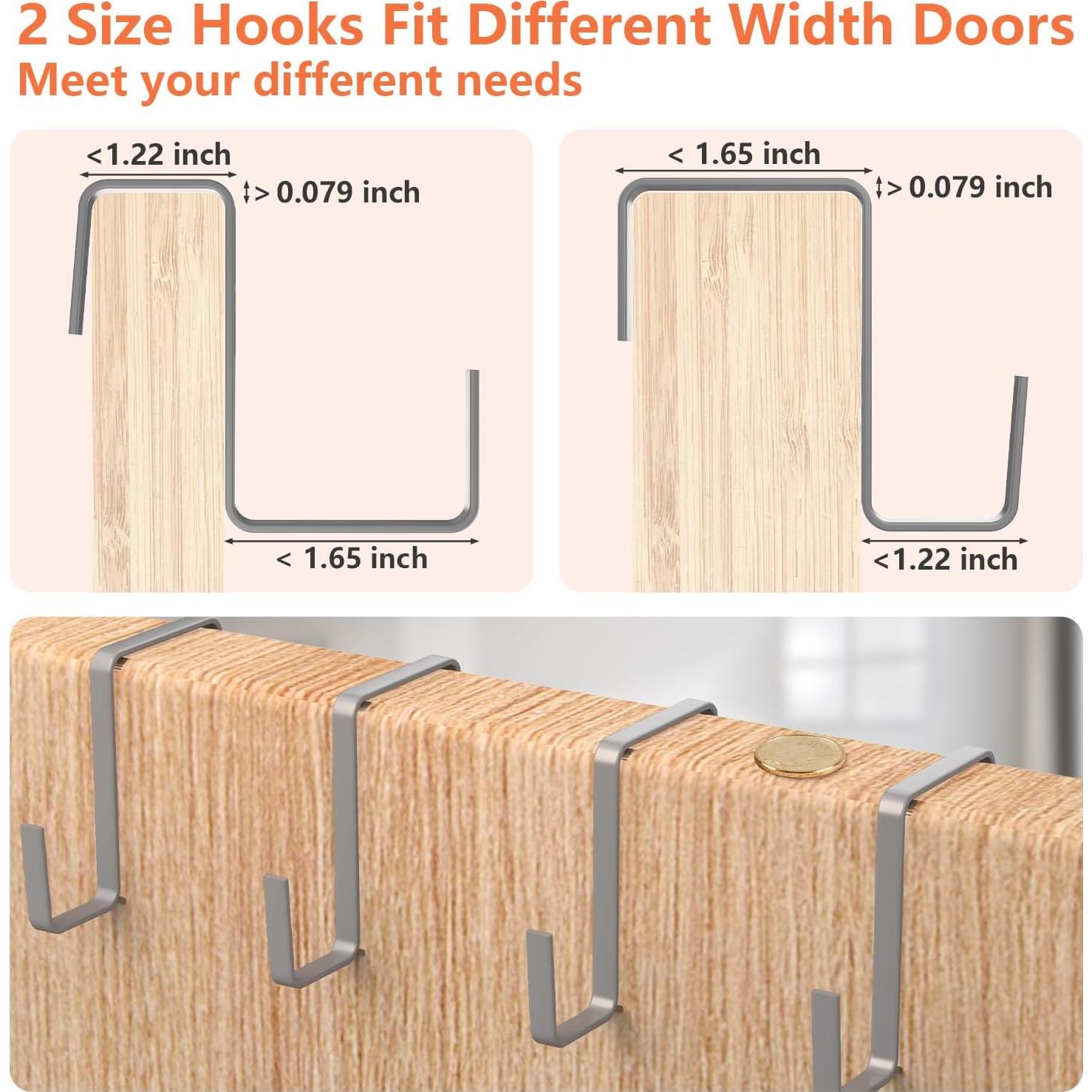 Organizador de Zapatos Colgante FENTEC 24 Bolsillos Gris