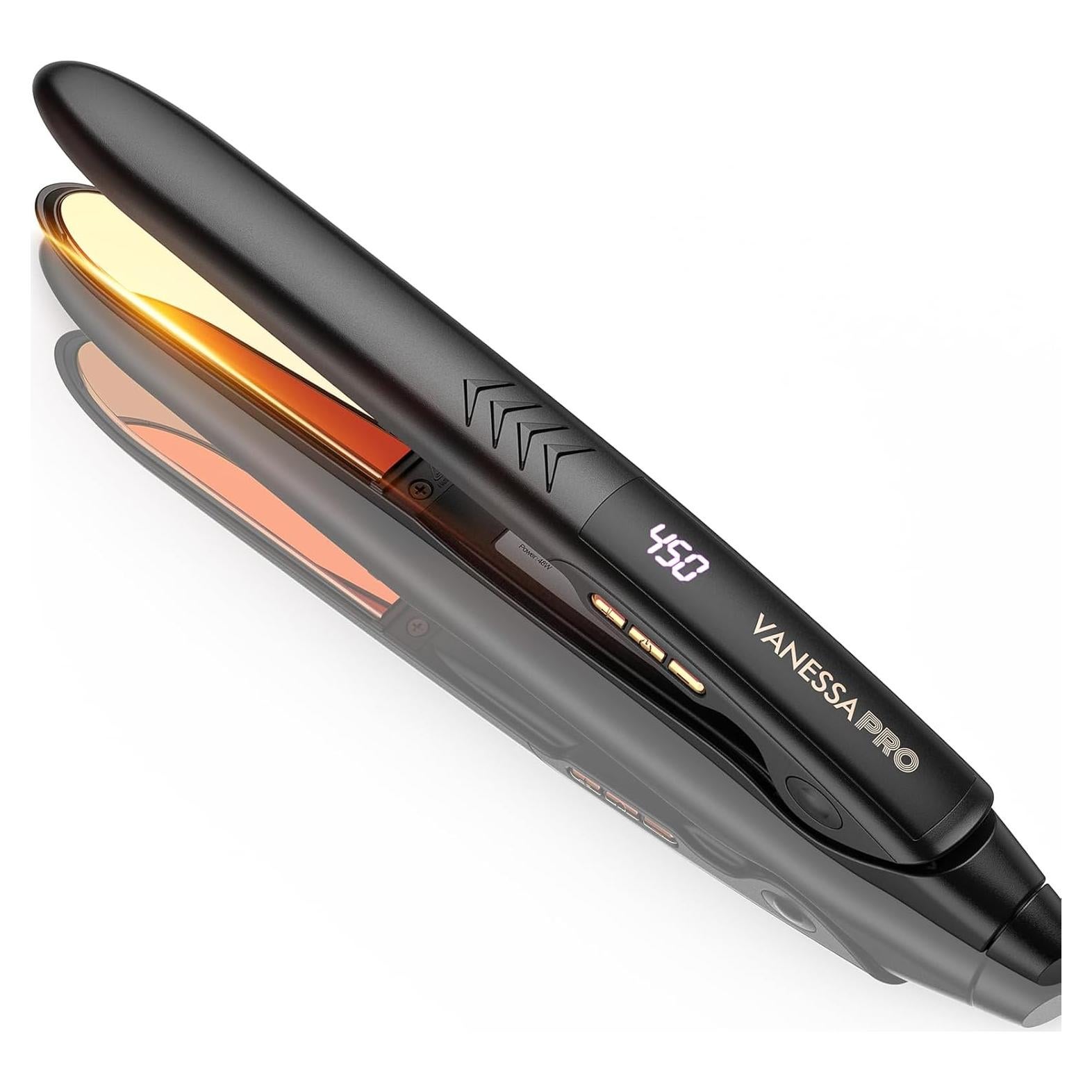Plancha de Cabello Vanessa Pro Titanio 1" 33.5cm 340g