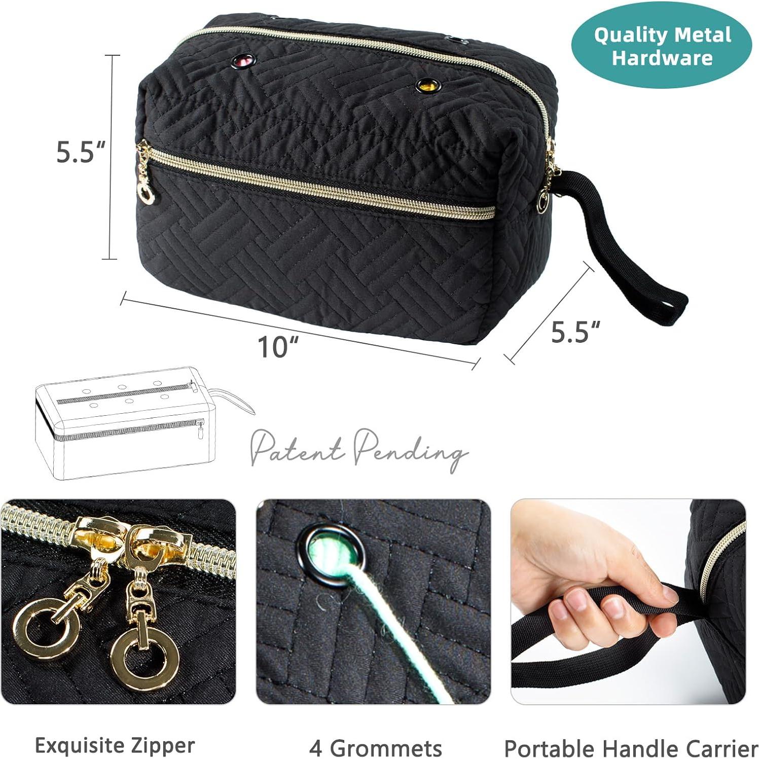 Organizador de Bolsa de Ganchillo MYBAGZING Pequeño 25.4cm Negro