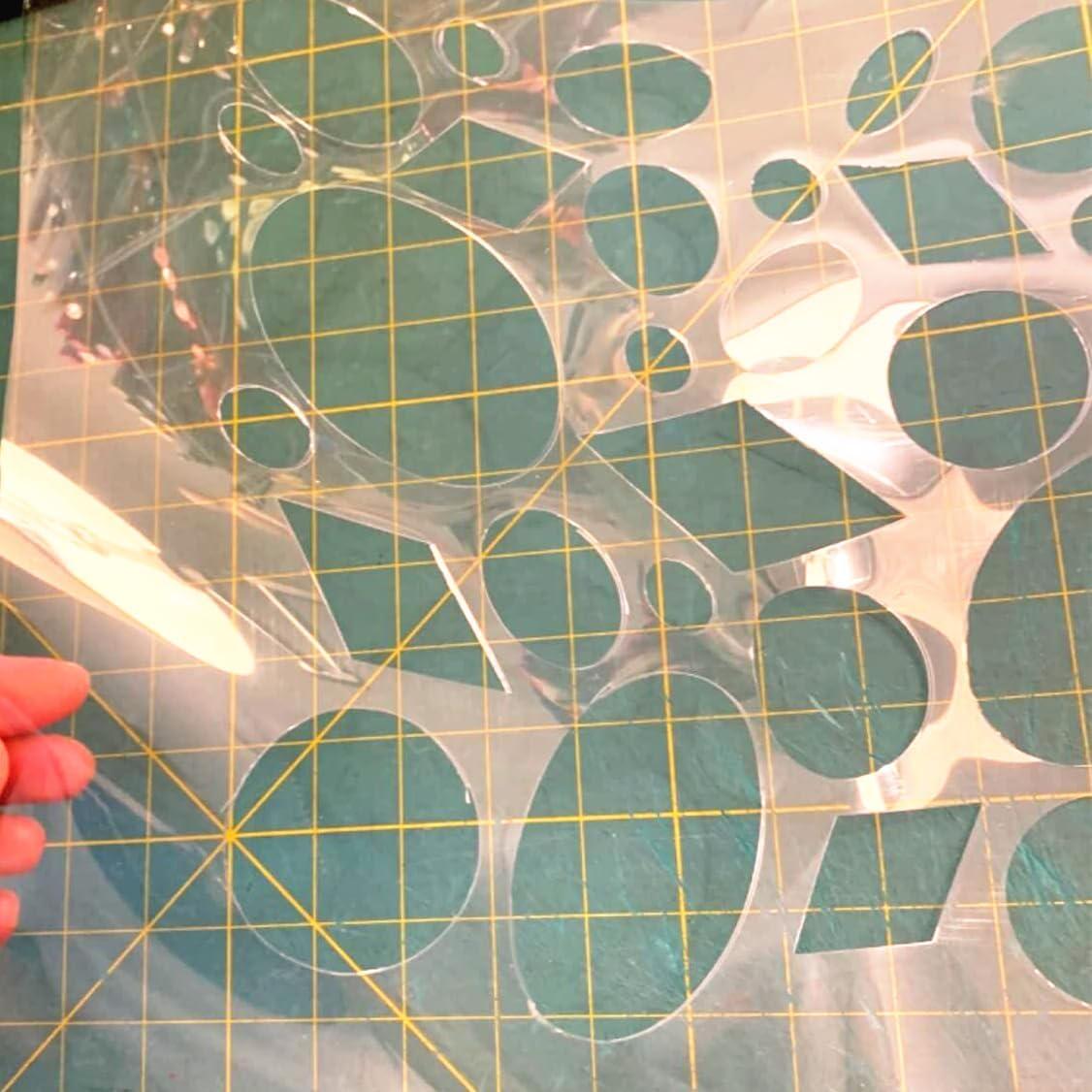 Hojas de Acetato Transparentes BANLTRE 30.48x40.64cm 6mil 12 Pack