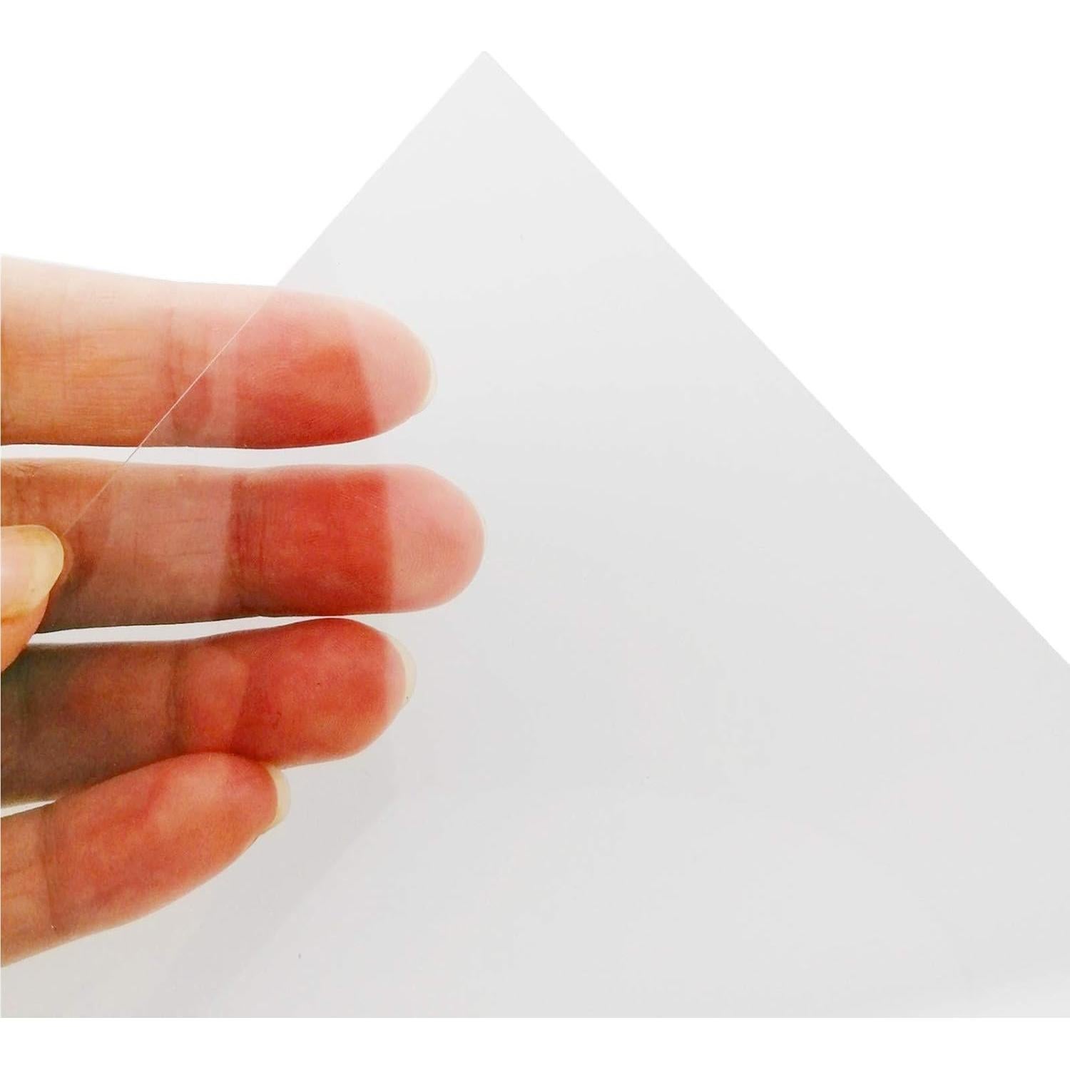 Hojas de Acetato Transparentes BANLTRE 30.48x40.64cm 6mil 12 Pack