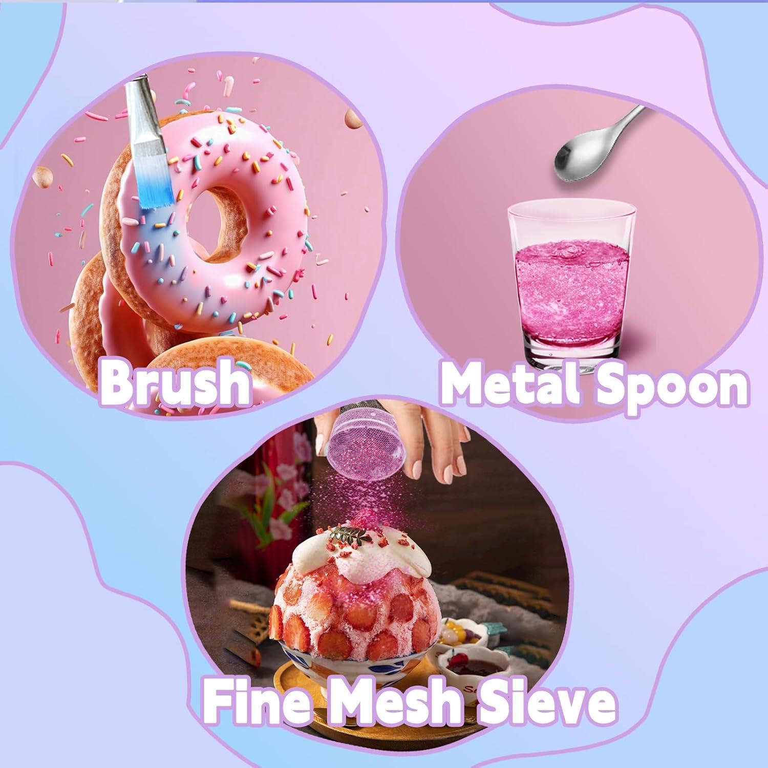 Brillo Comestible COLAYERIST 8 Colores 3g para Bebidas y Postres