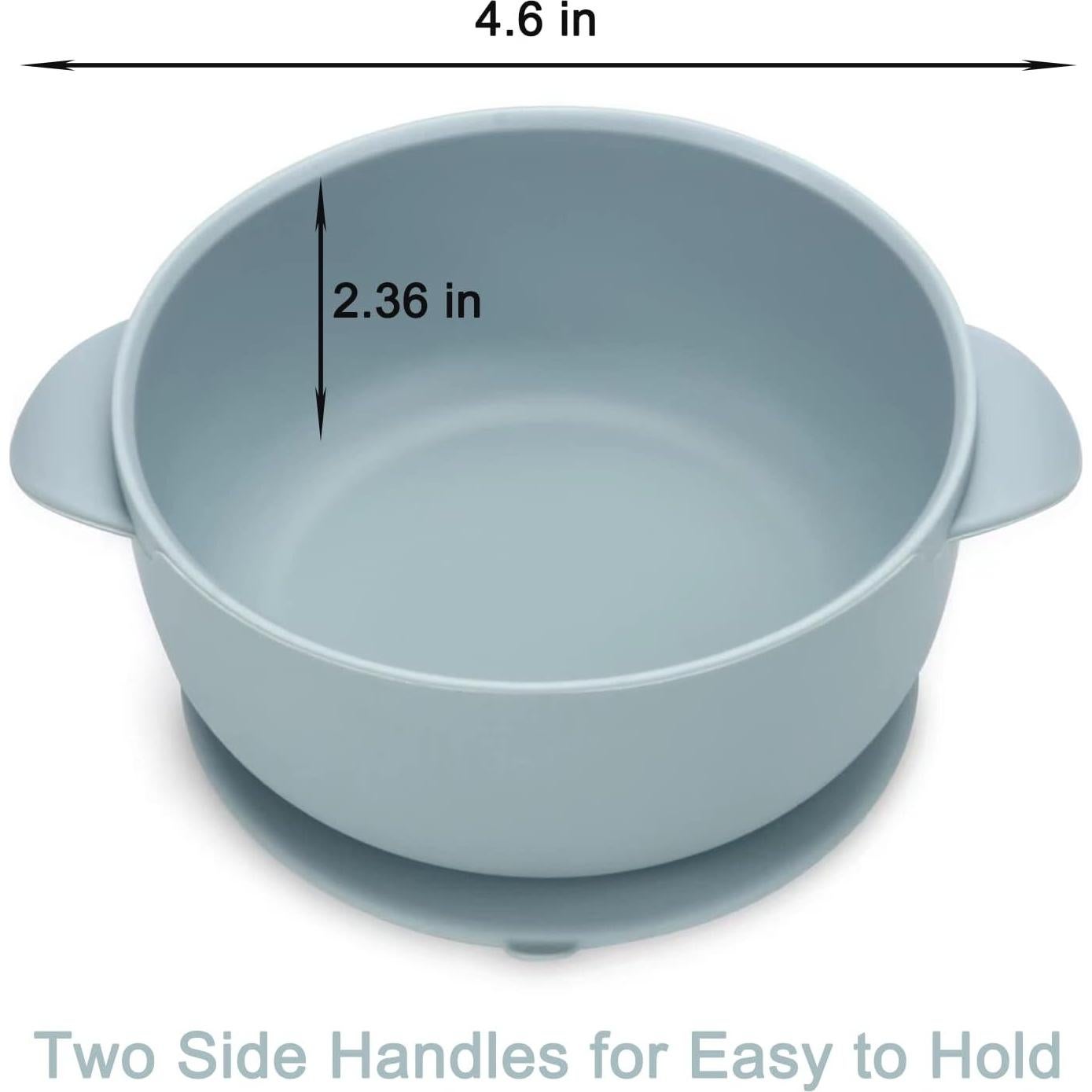 Conjunto de Alimentación Silicona PandaEar 10 Piezas Bebés