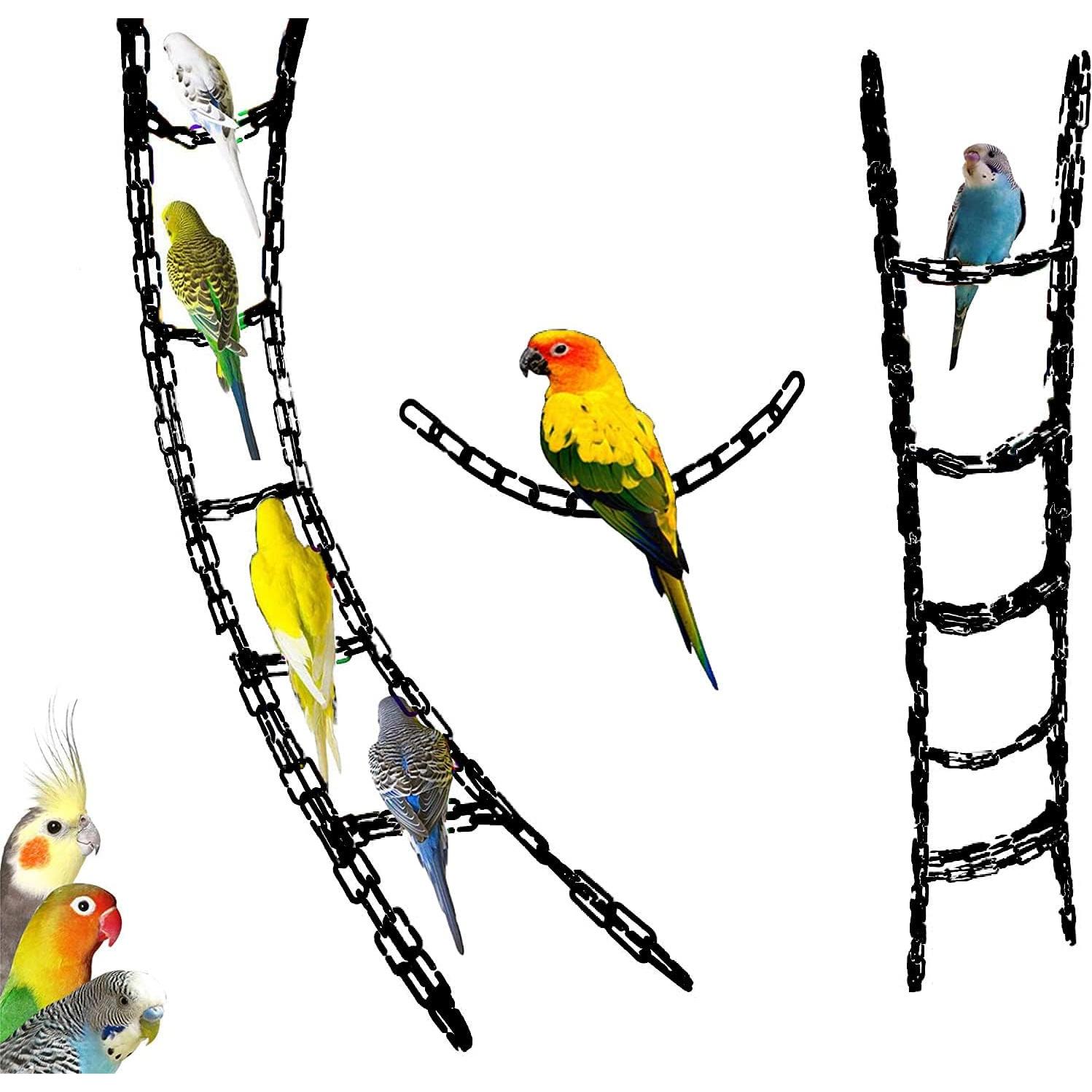 200 Enlaces de Cadena de Plástico Negro Hyamass para Mascotas