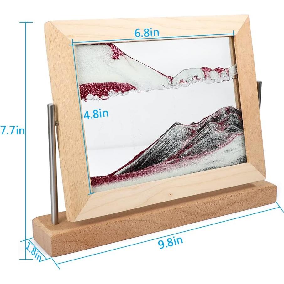 Cuadro de Arena Dinámica Bochino Arte de Arena 24.89x18.54cm