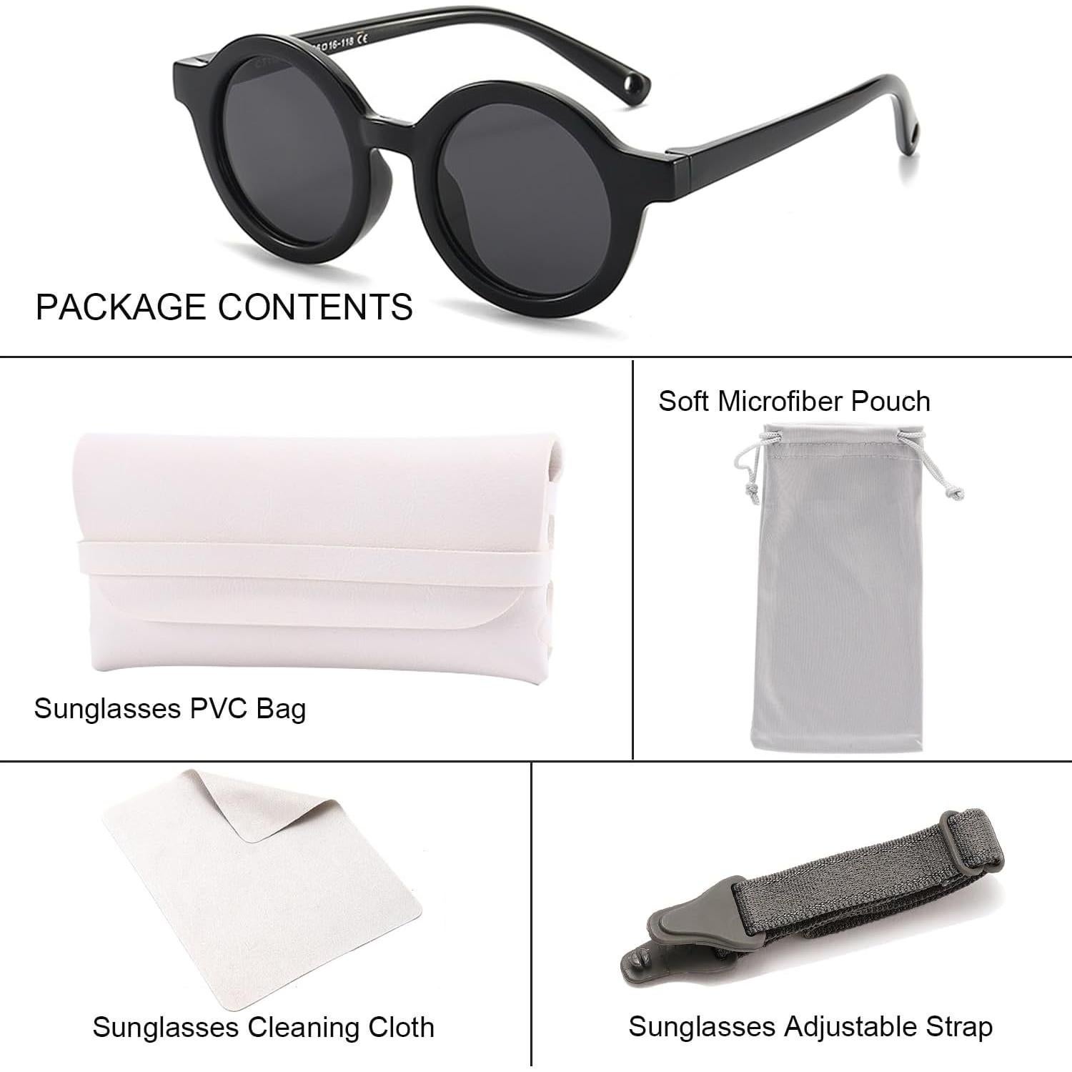 Gafas de sol polarizadas VideMundi para bebés UV400 0-36 meses