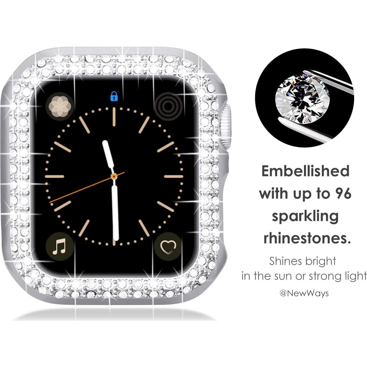 Funda Bumper Brillante NewWays para Apple Watch 38mm - 5 Colores