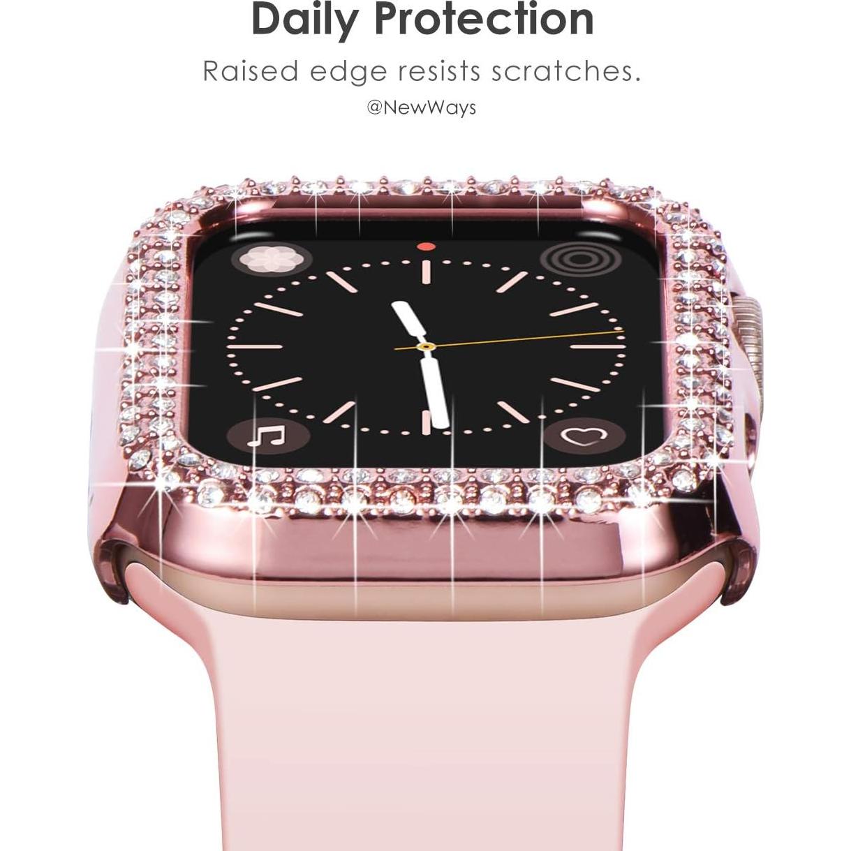 Funda Bumper Brillante NewWays para Apple Watch 38mm - 5 Colores