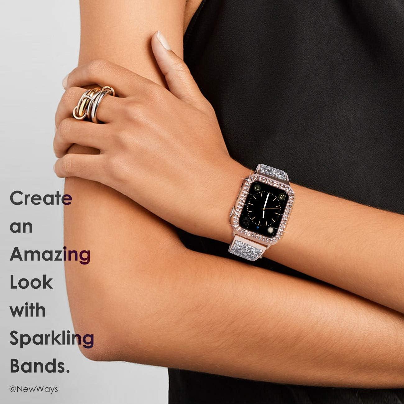 Funda Bumper Brillante NewWays para Apple Watch 38mm - 5 Colores
