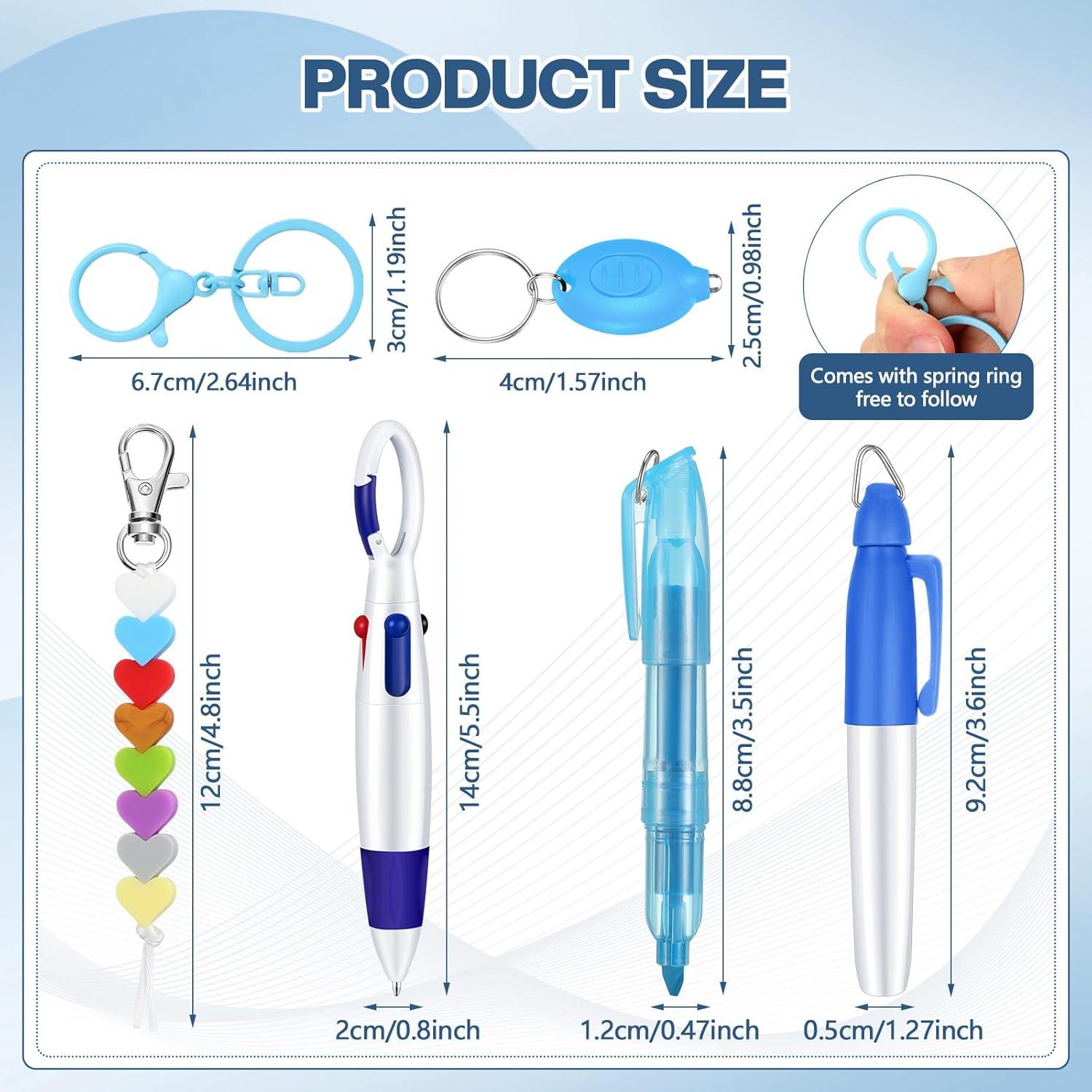 Conjunto de Accesorios para Enfermeras Spiareal 7 Piezas Azul