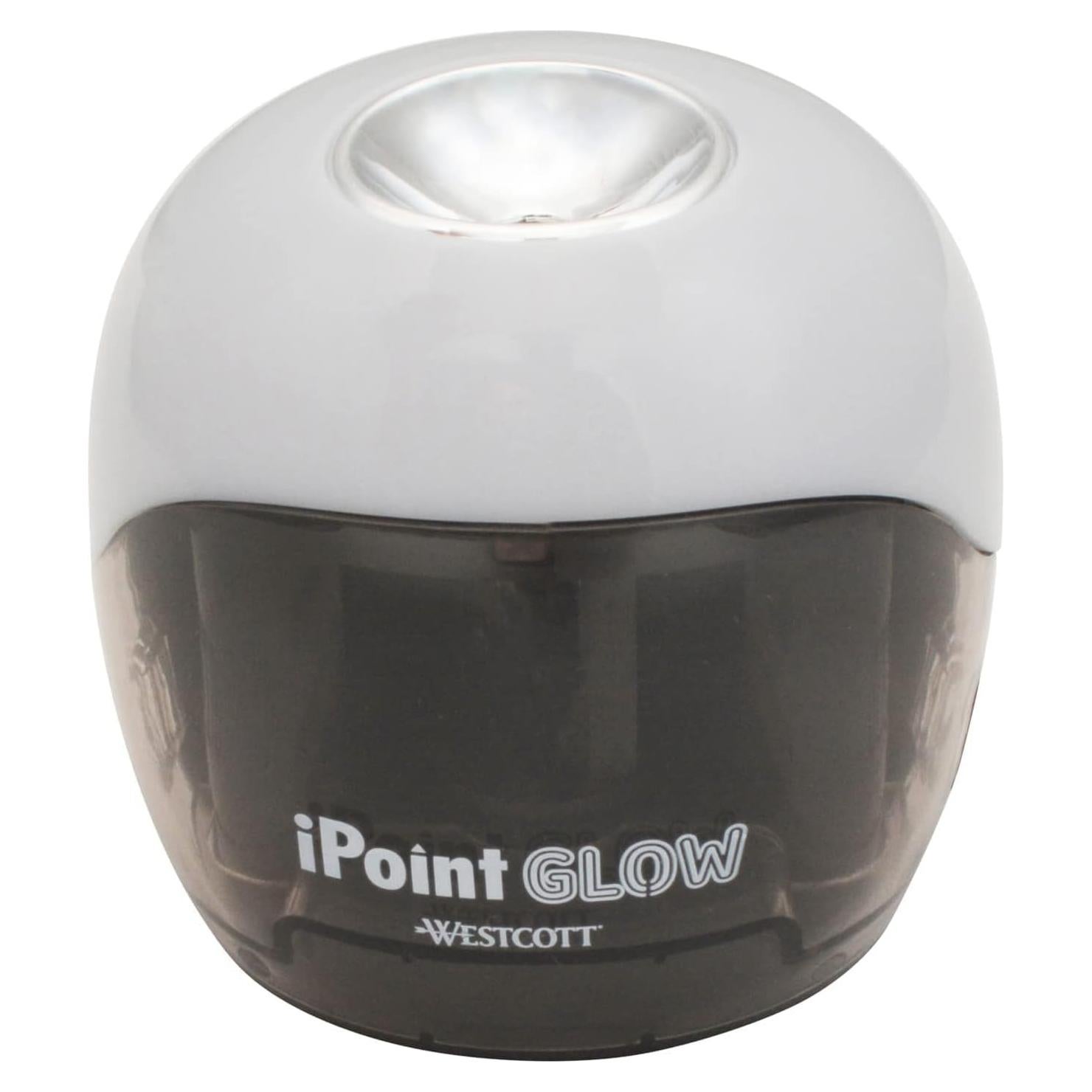 Sacapuntas eléctrico Westcott iPoint Glow a pilas con luces LED