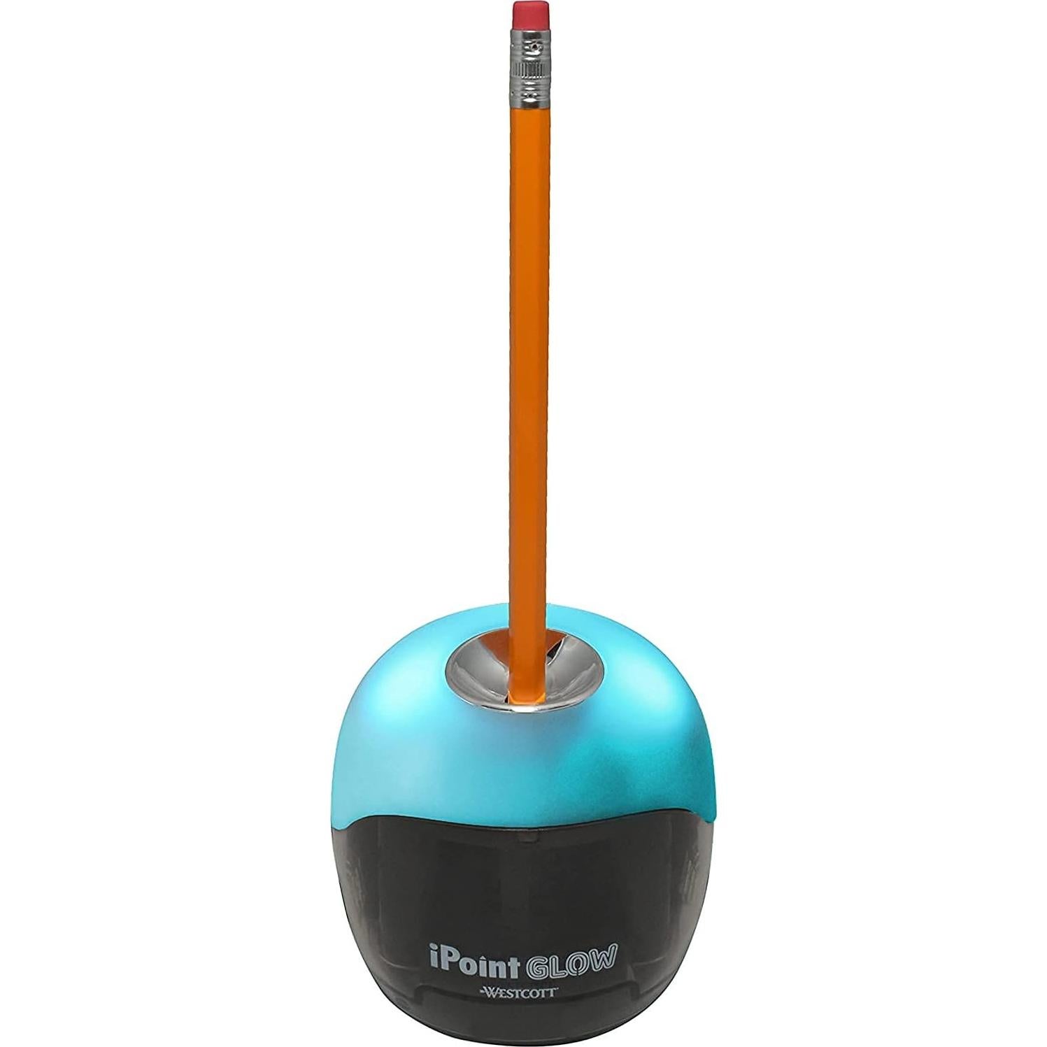 Sacapuntas eléctrico Westcott iPoint Glow a pilas con luces LED