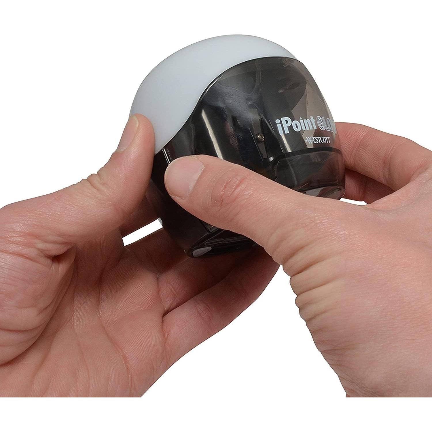 Sacapuntas eléctrico Westcott iPoint Glow a pilas con luces LED