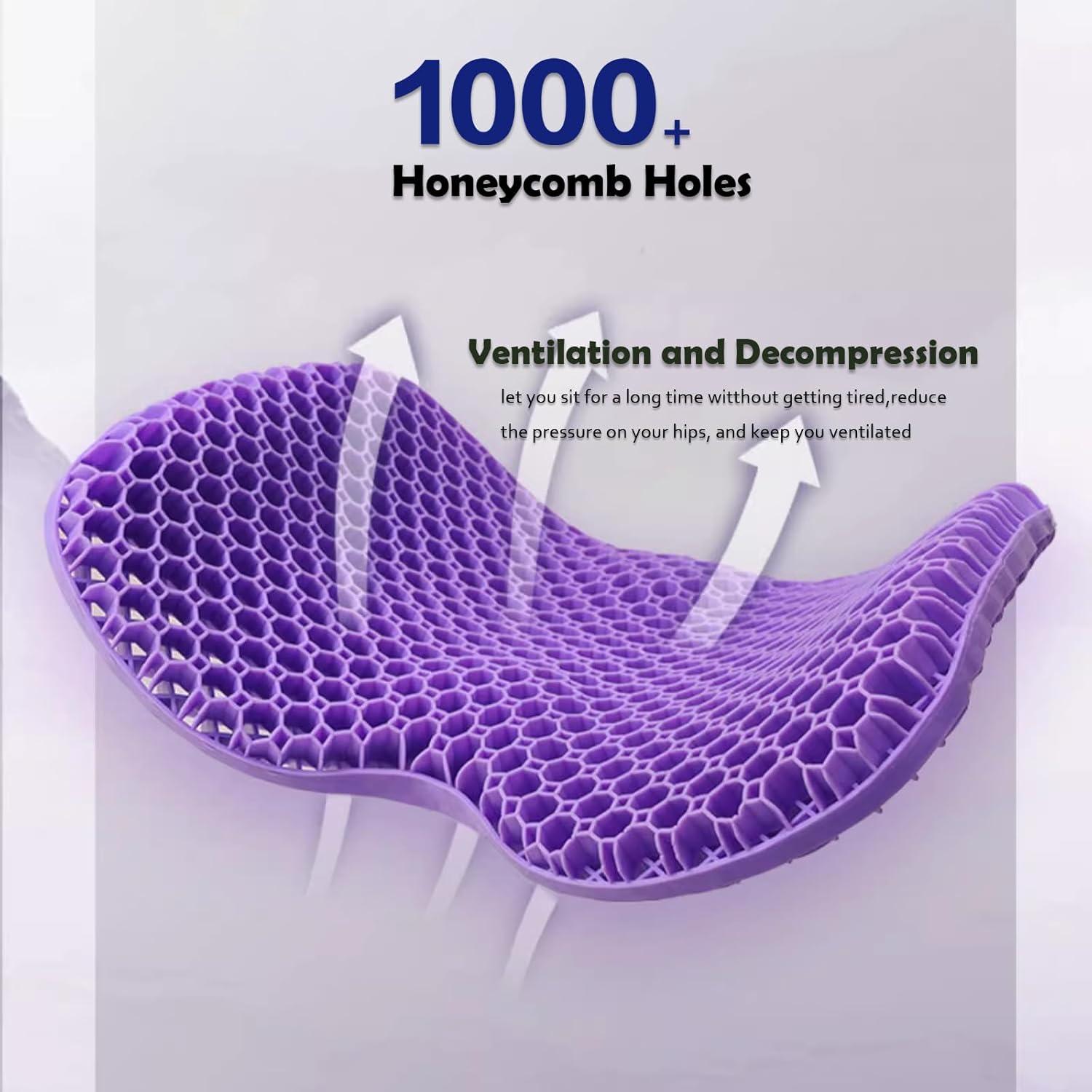 Cojín de Gel Ergonómico Found Notice 3D Azul 45x38 cm