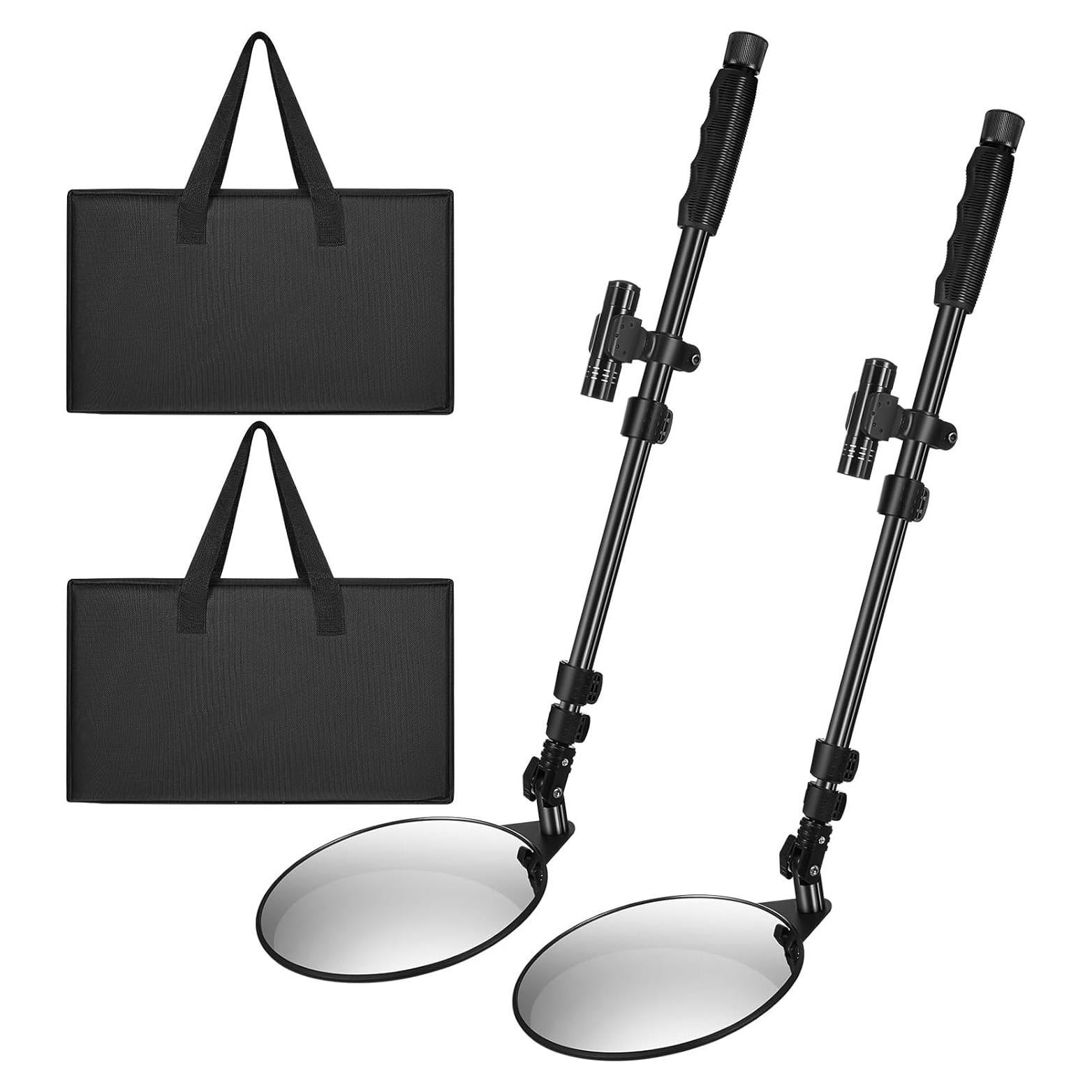 Espejo de Inspección Bajo Vehículo Barydat 20 cm 2 Pack con Luz