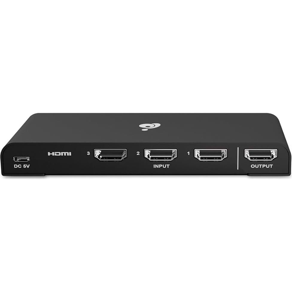 Interruptor HDMI 4K IOGEAR 3 Puertos 4096x2160 60Hz