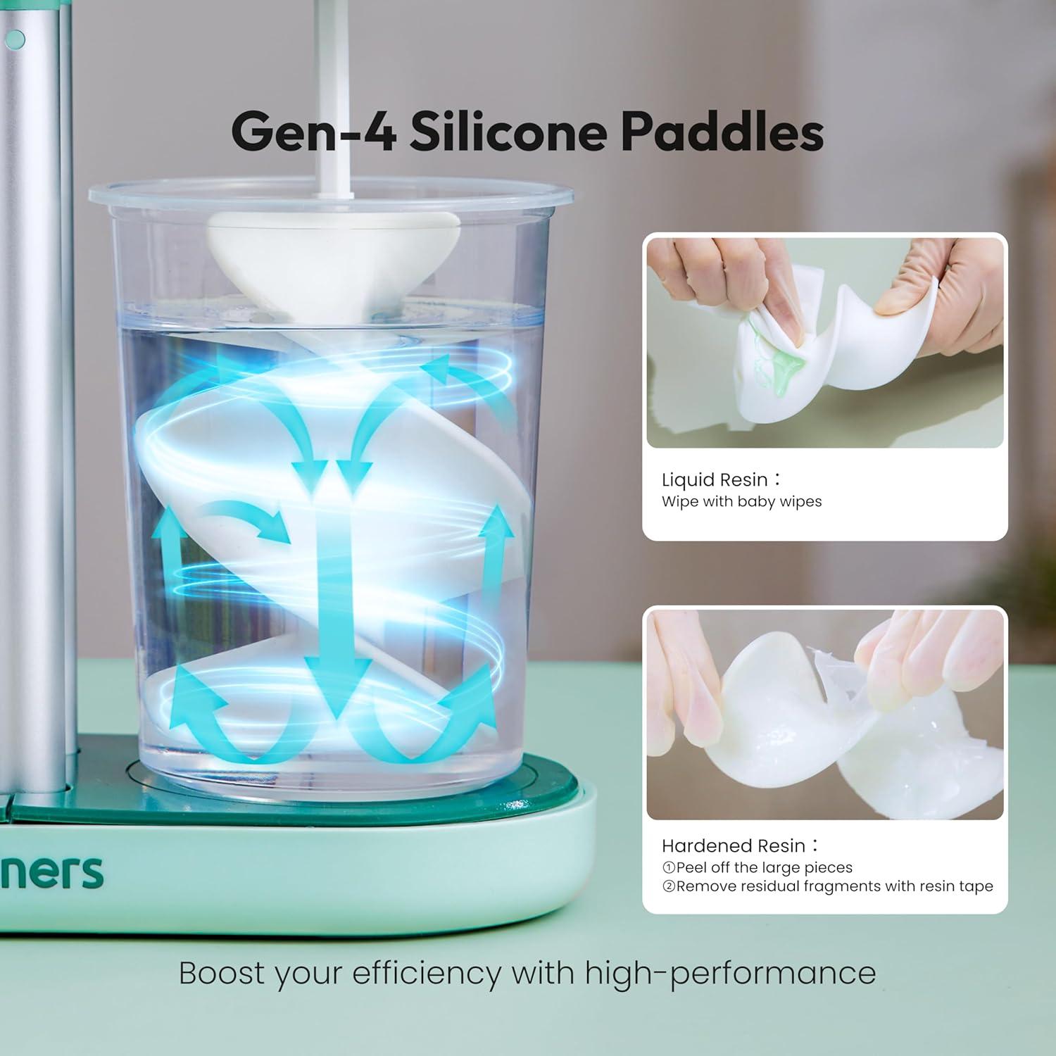 Mezclador de Resina Eléctrico Resiners R-072E Doble Cabeza 1.68kg