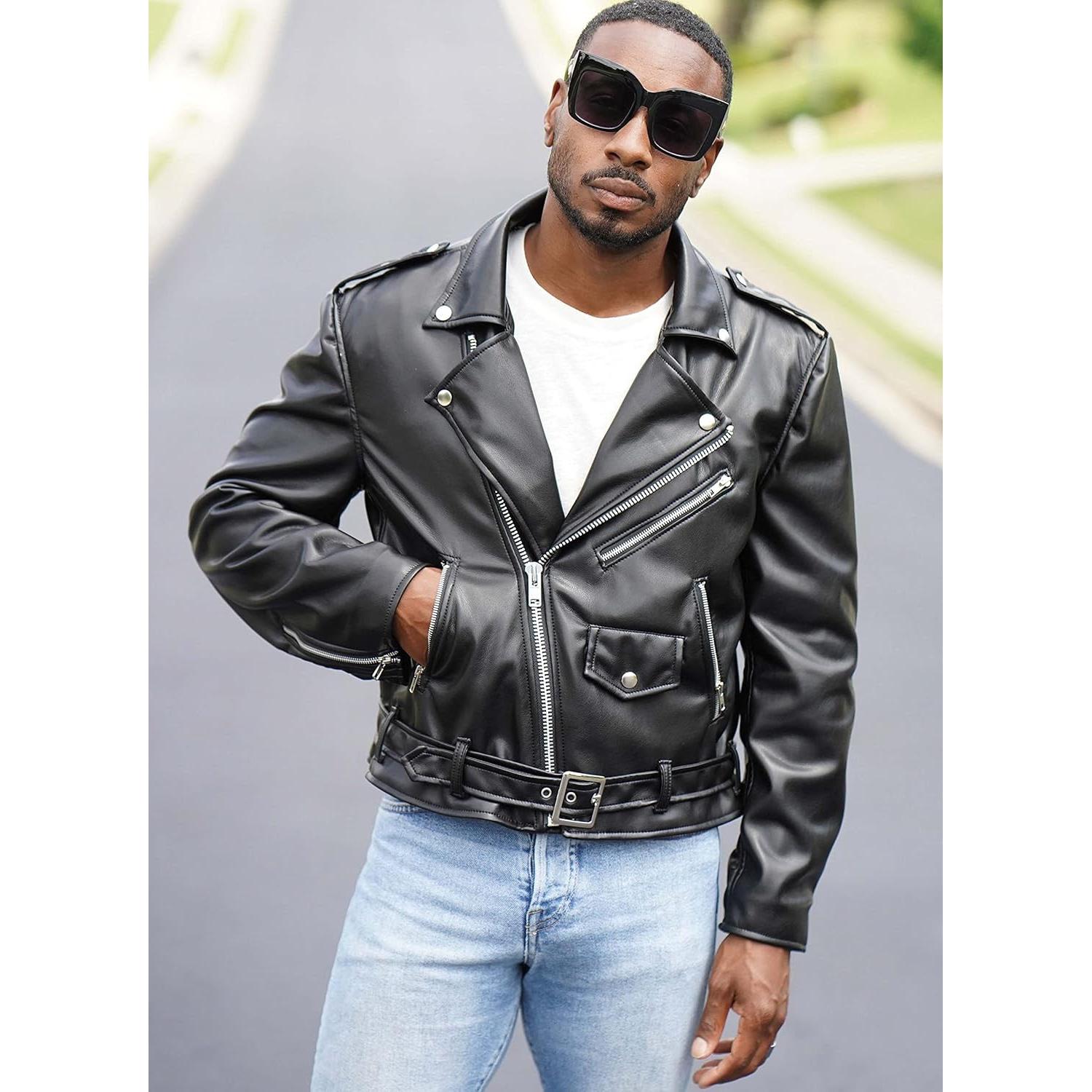 Kit Patrón Costura Chaqueta Moto Hombre McCall's ME2011 34-42