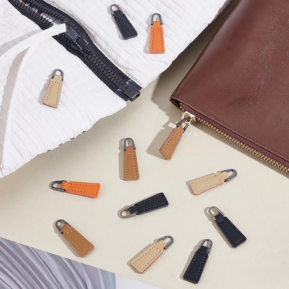 Tiradores de Cremallera PH PandaHall 20pcs 4 Colores 3.8x1.2cm