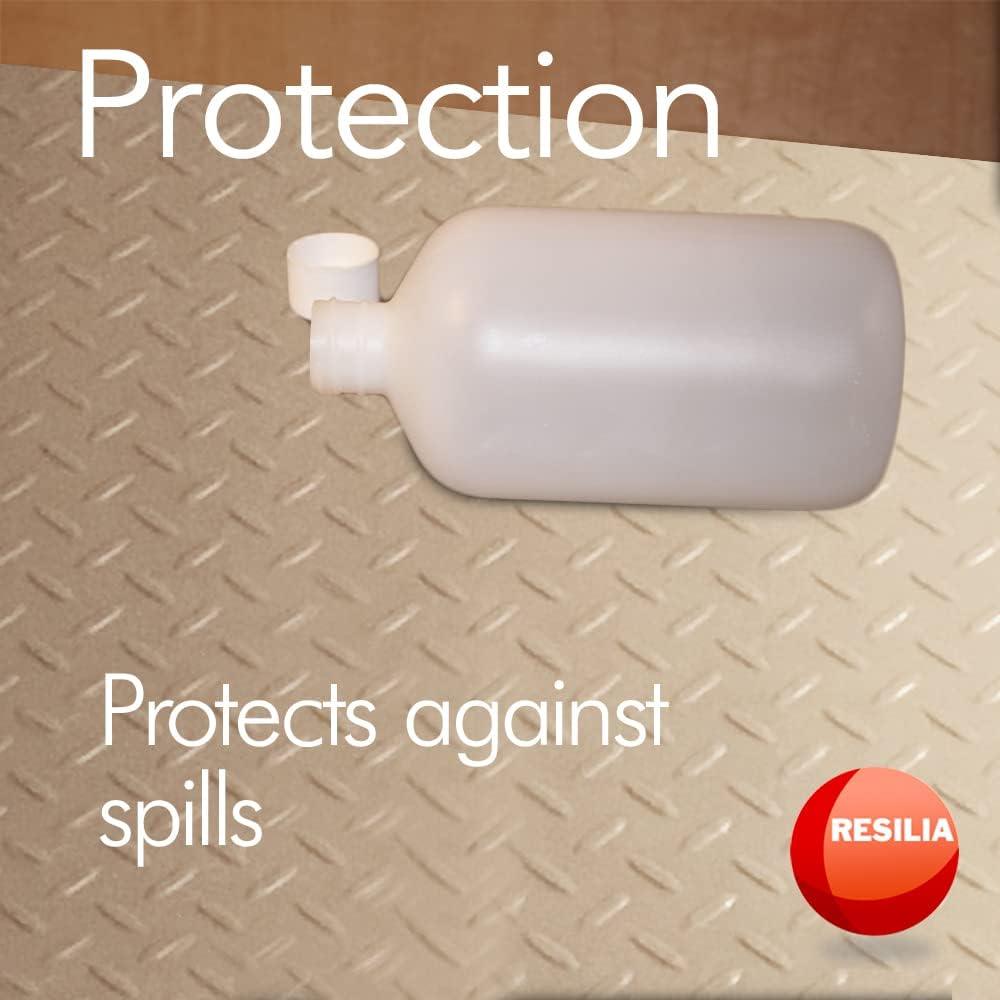 Alfombrilla Antimanchas RESILIA 61x122 cm Beige para Fregadero