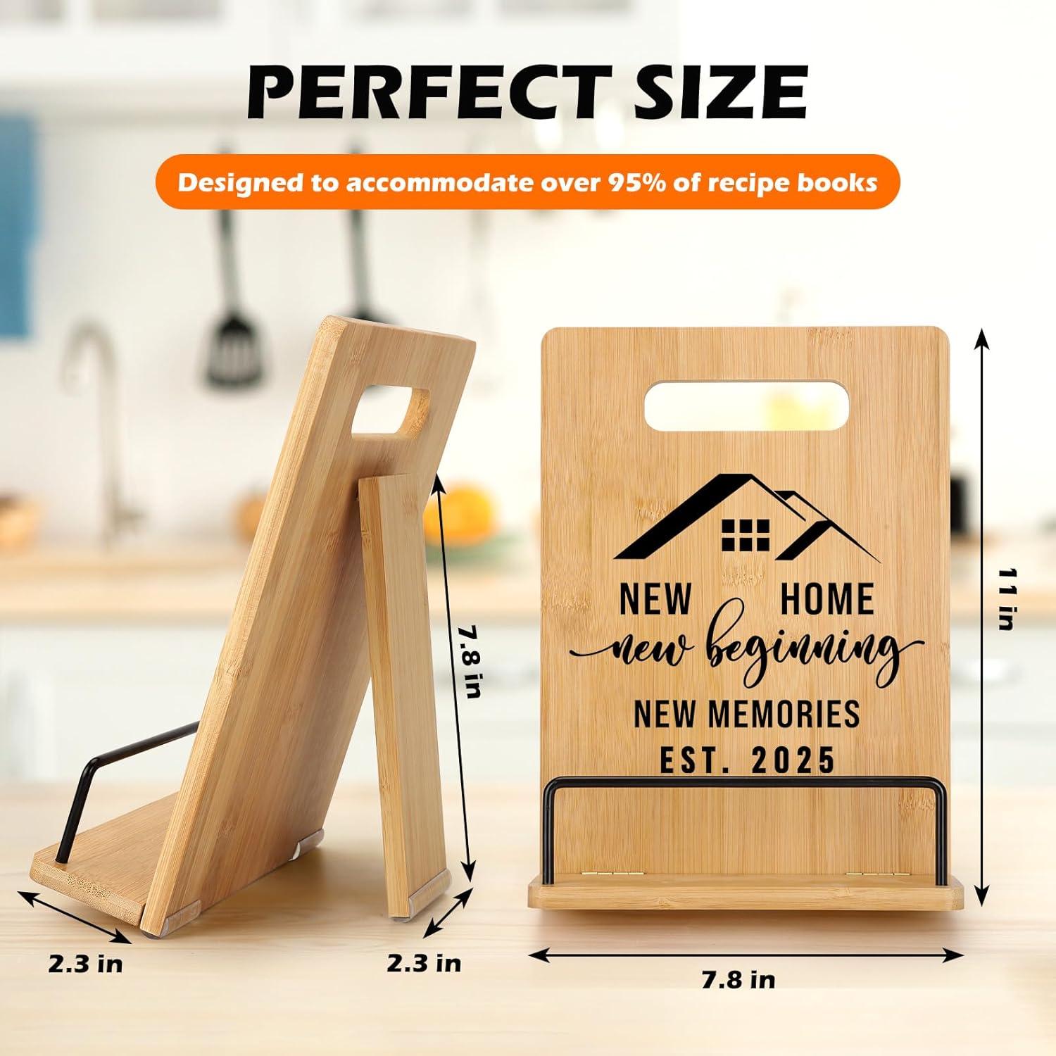 Soporte para Recetarios CryCarrot - Bambú Natural 30x18.4cm