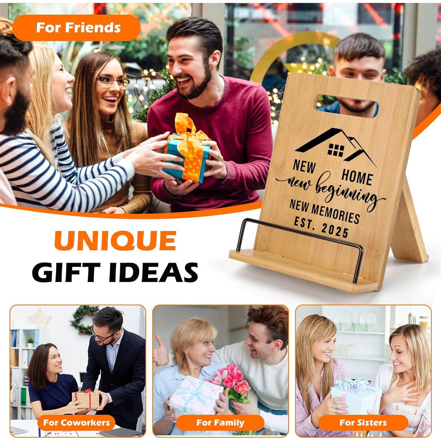 Soporte para Recetarios CryCarrot - Bambú Natural 30x18.4cm