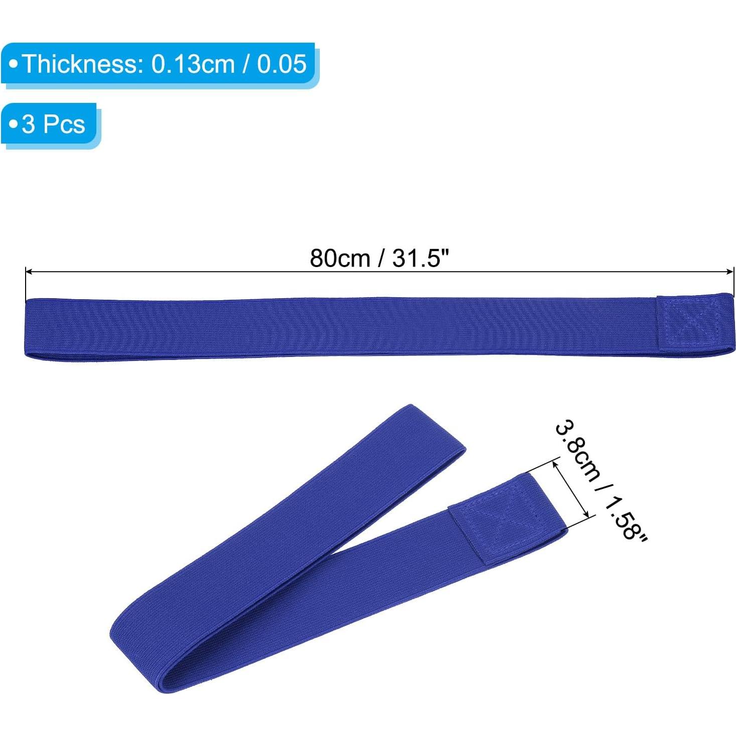 Bandas de Toalla PATIKIL, 3 Clips Estirables para Playa 80x3.8cm