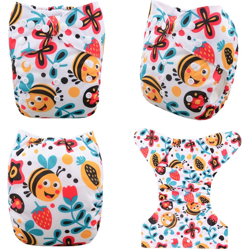 Pañales de Tela Reutilizables Babygoal 6 Piezas Niña