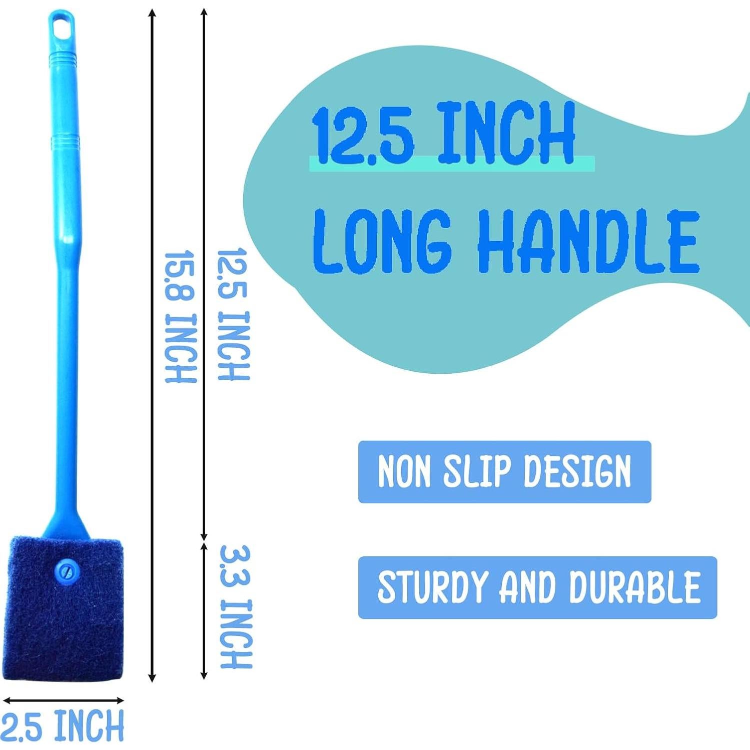 Cepillo de Limpieza para Acuario FOONEA Azul 31.75 cm