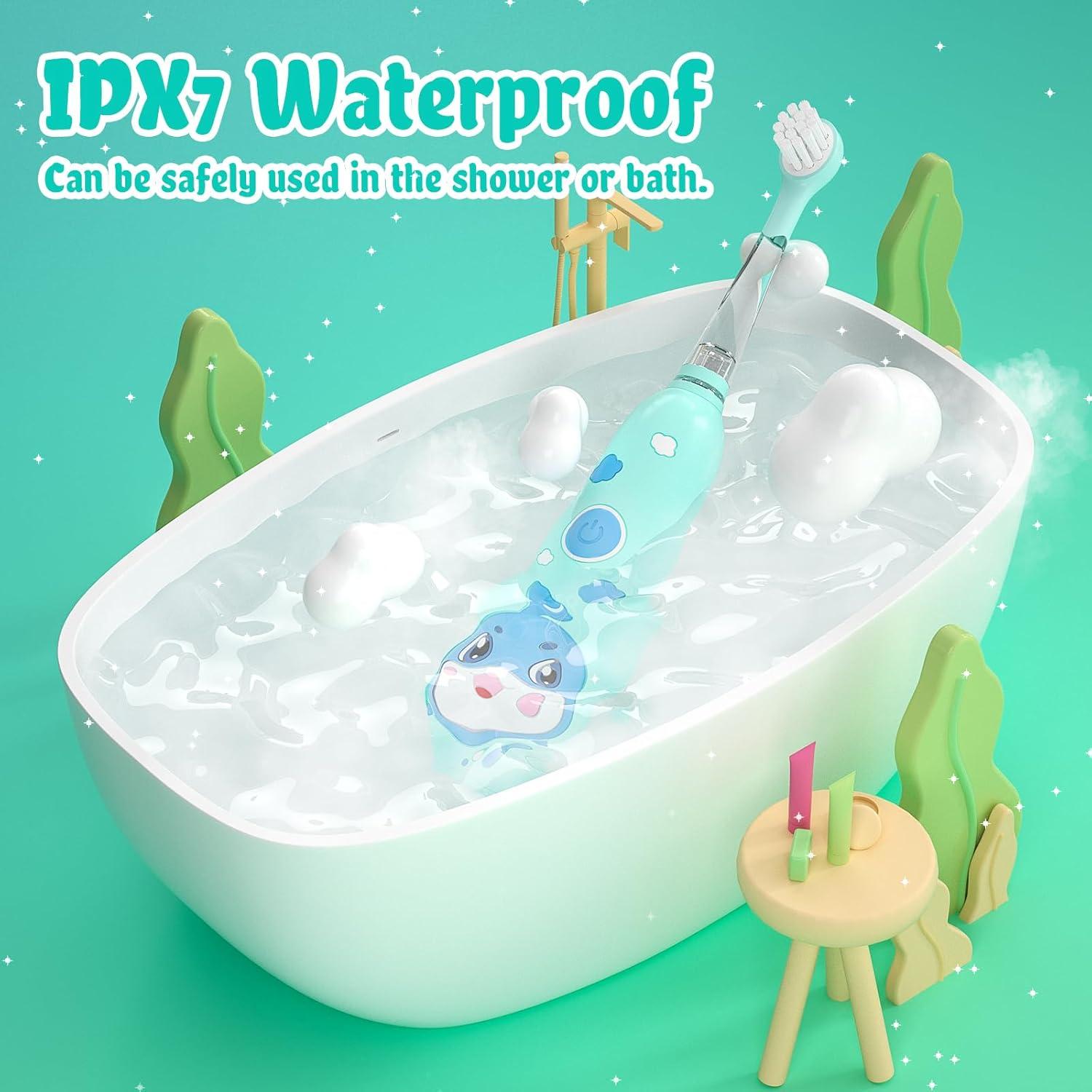 Cepillo de Dientes Eléctrico SEAGO SG-2139 para Niños Azul