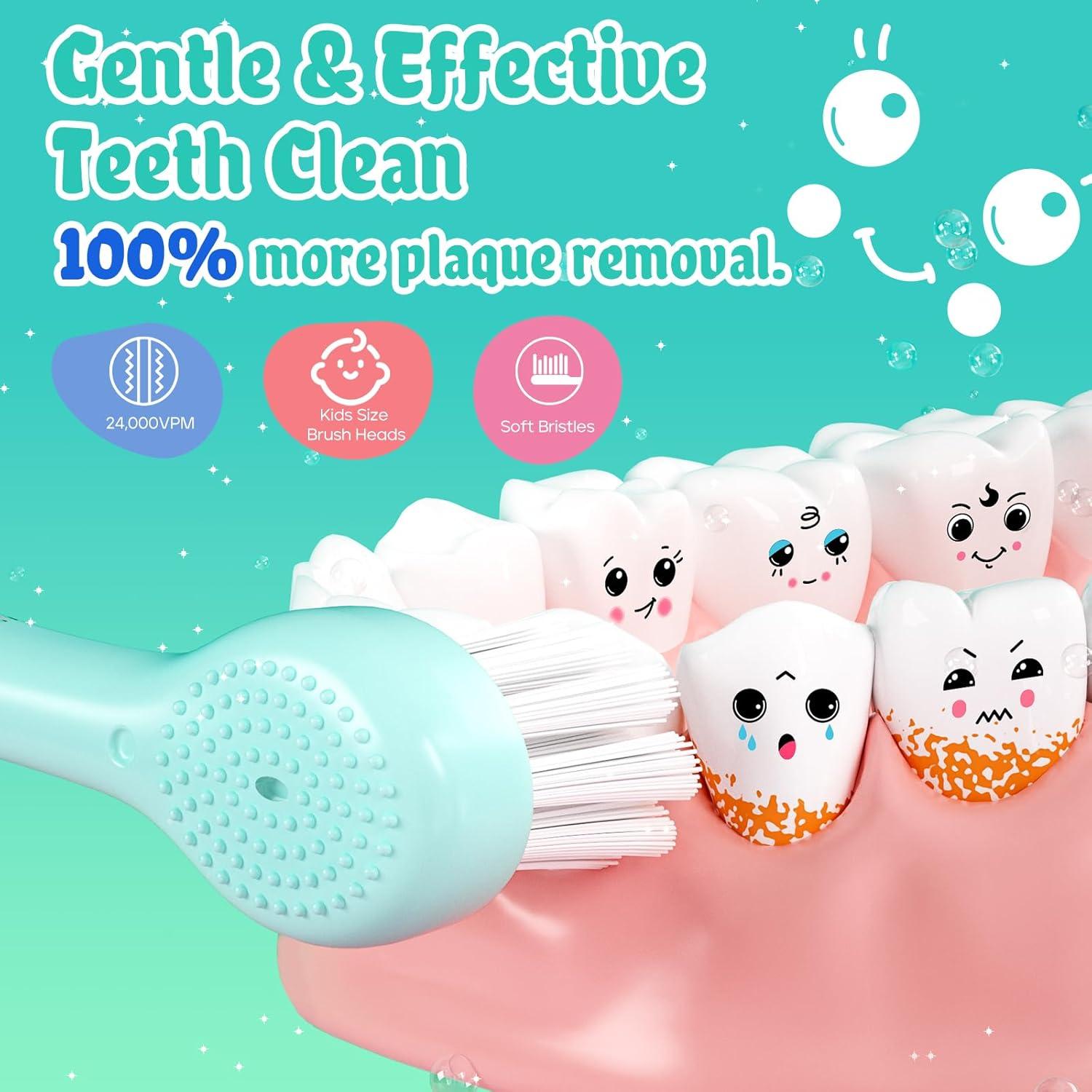 Cepillo de Dientes Eléctrico SEAGO SG-2139 para Niños Azul