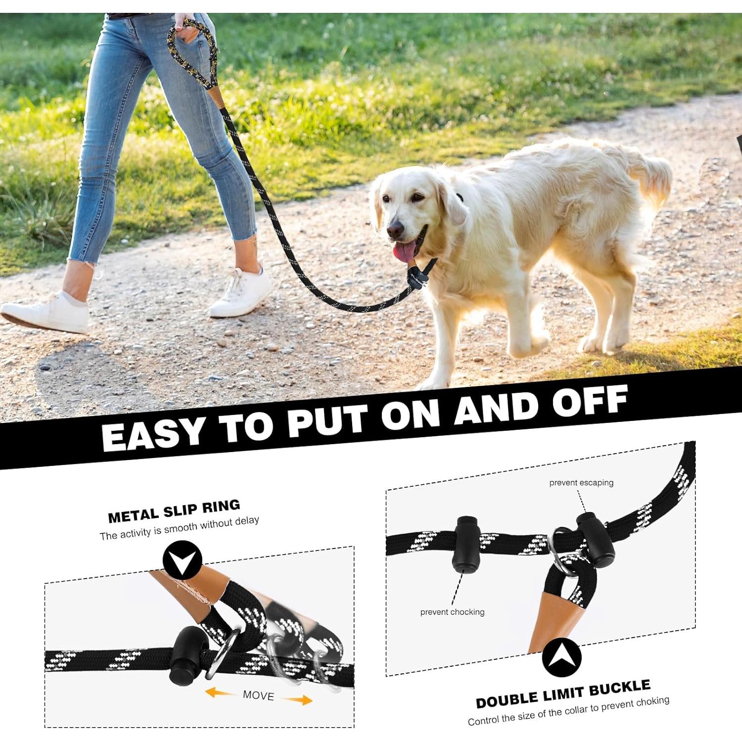 Correa para Perros Lynxking Reflectante 1.83m Ajustable