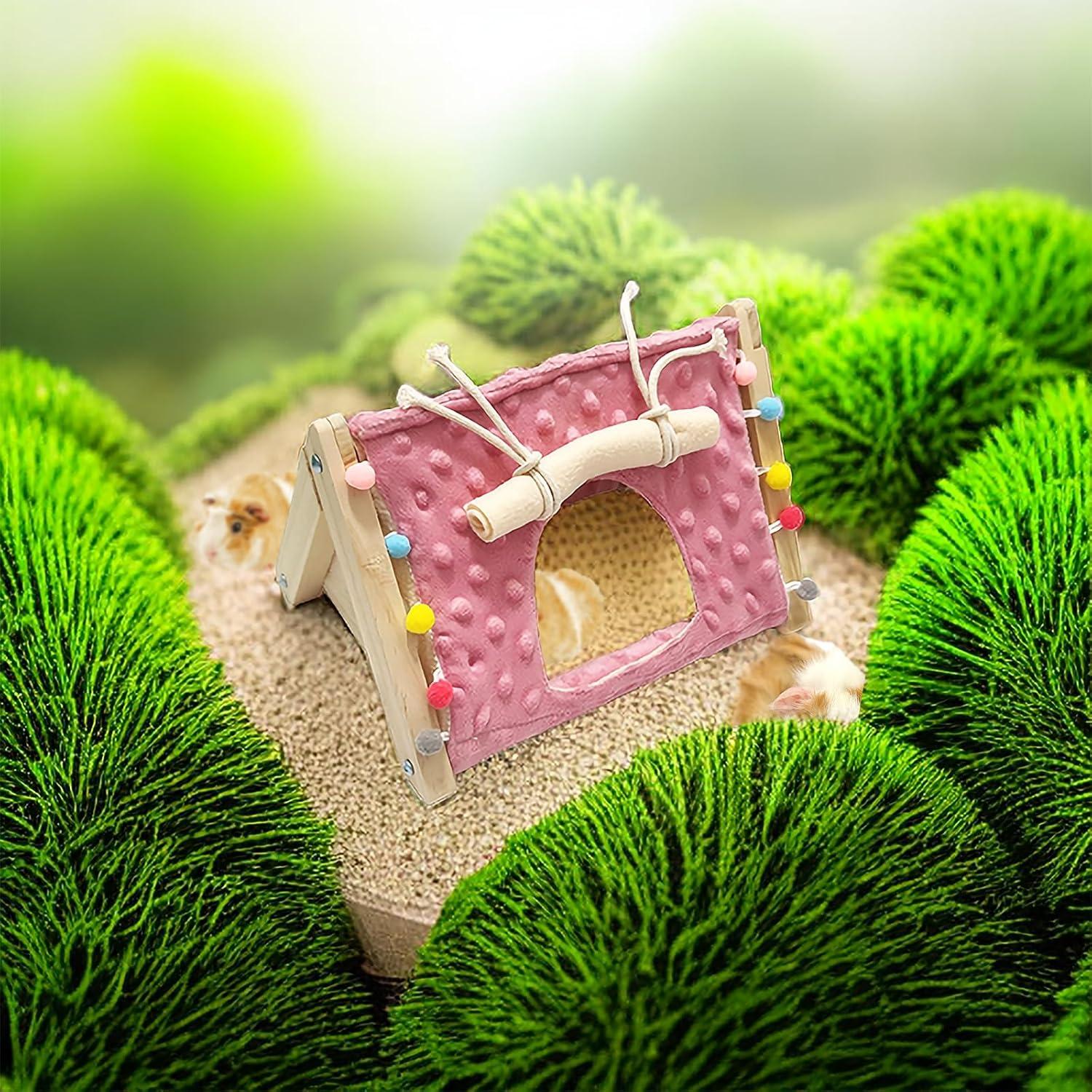 Hamaca Colgante para Mascotas NUATPETIN 23.9x15 cm Rosa