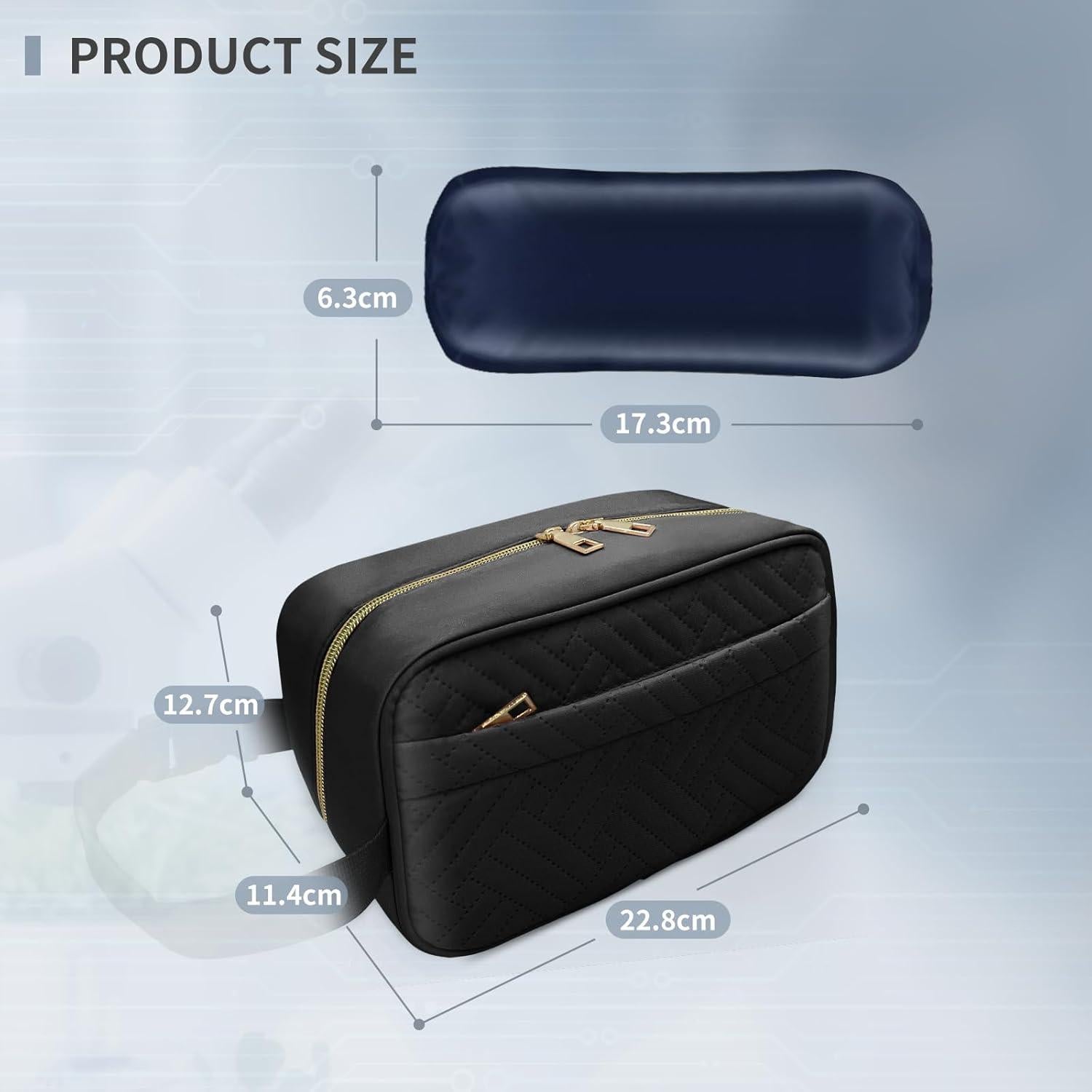 Bolsa Térmica Impermeable para Leche Materna - Negro