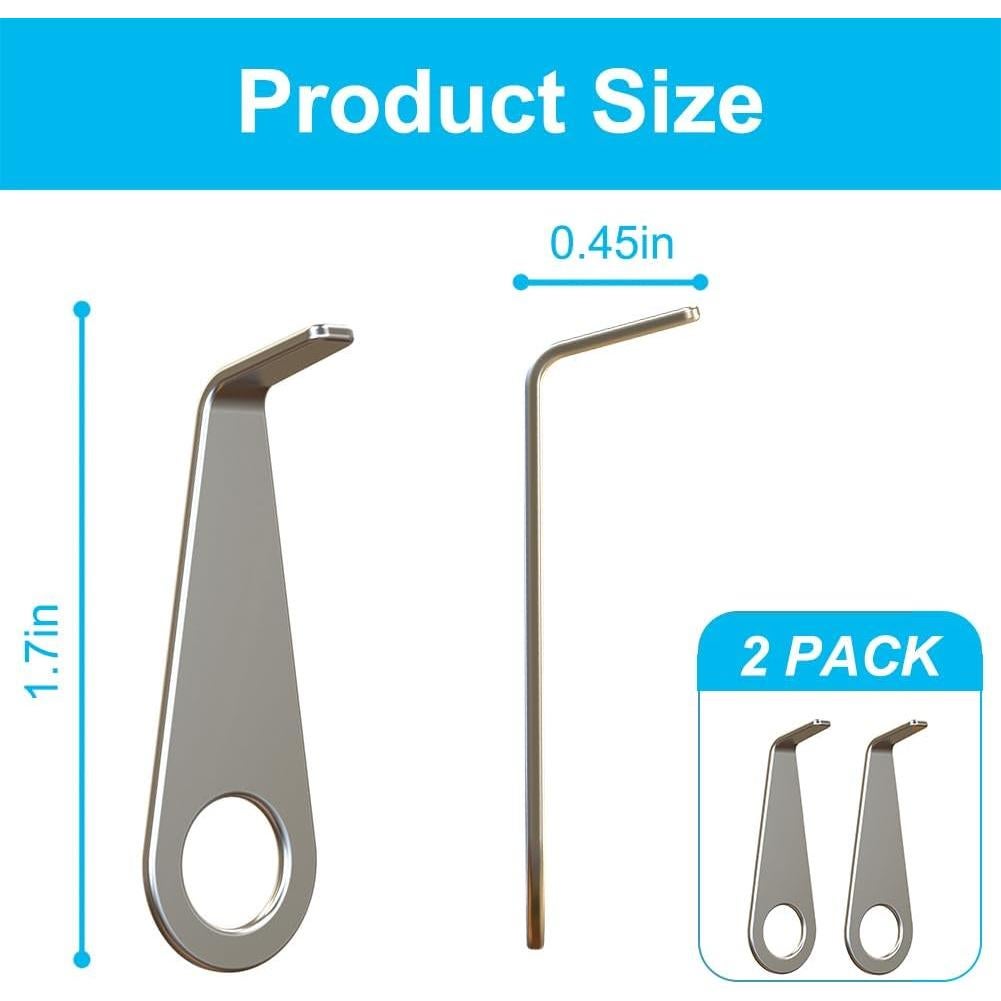 Herramienta de Llave para Timbre R/ing 2 Paquete - Dukoyb