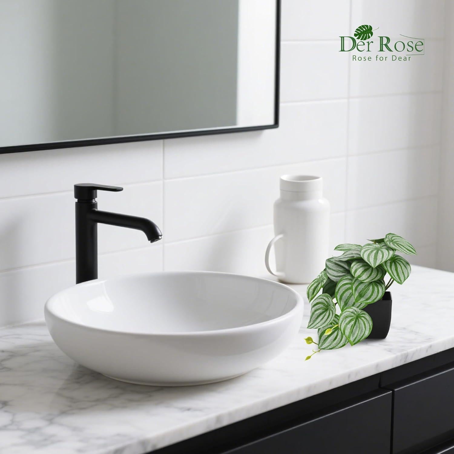 4 Pcs Plantas Falsas Negras Der Rose para Decoración Interior