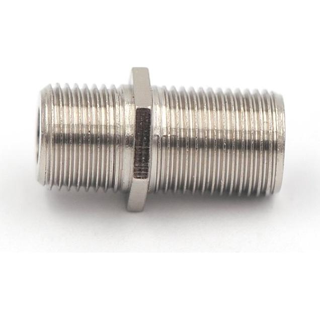 Conector Coaxial VCE F-Type Hembra a Hembra RG6 - Paquete de 2