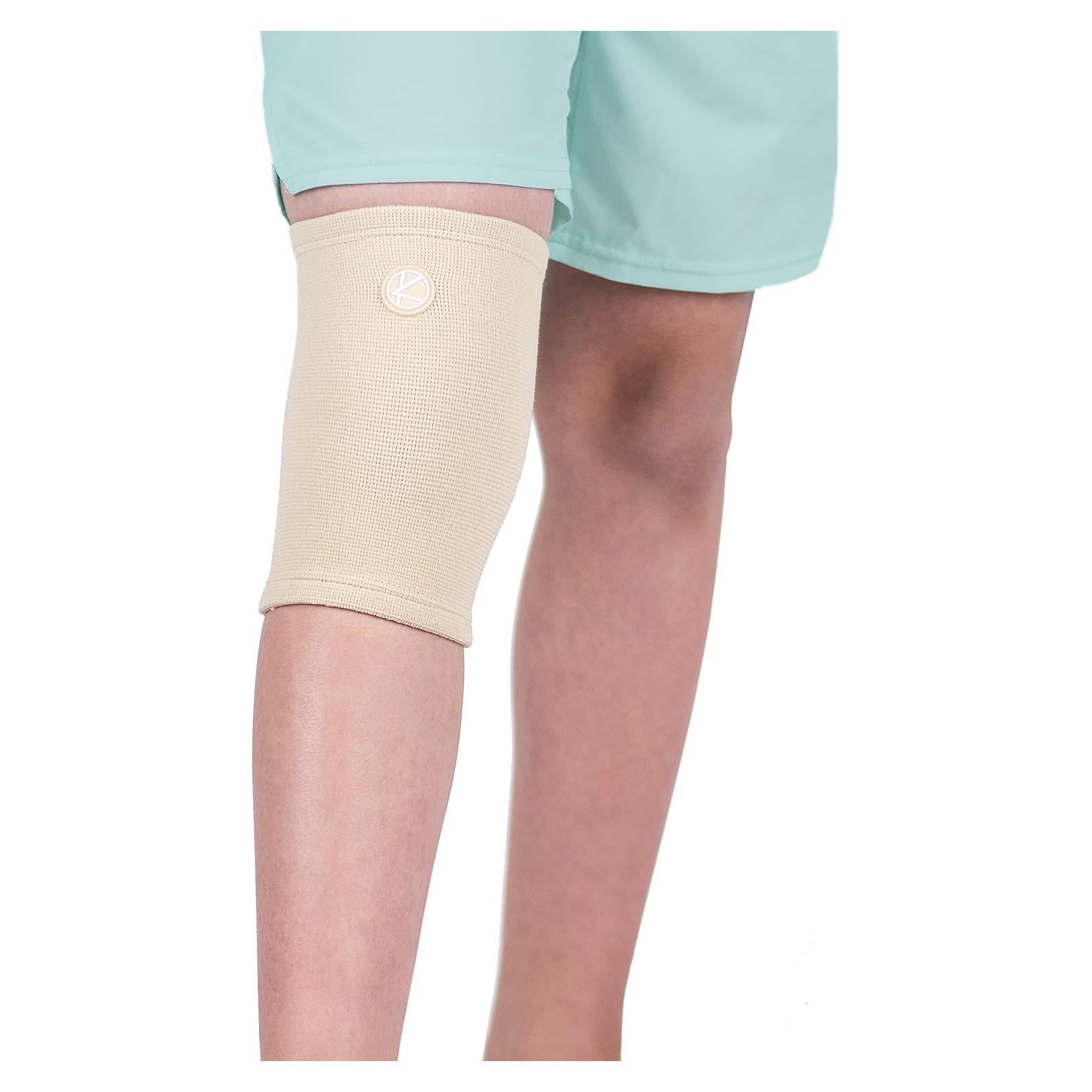 Manga de Compresión KARM Beige para Rodilla Niños Talla Única