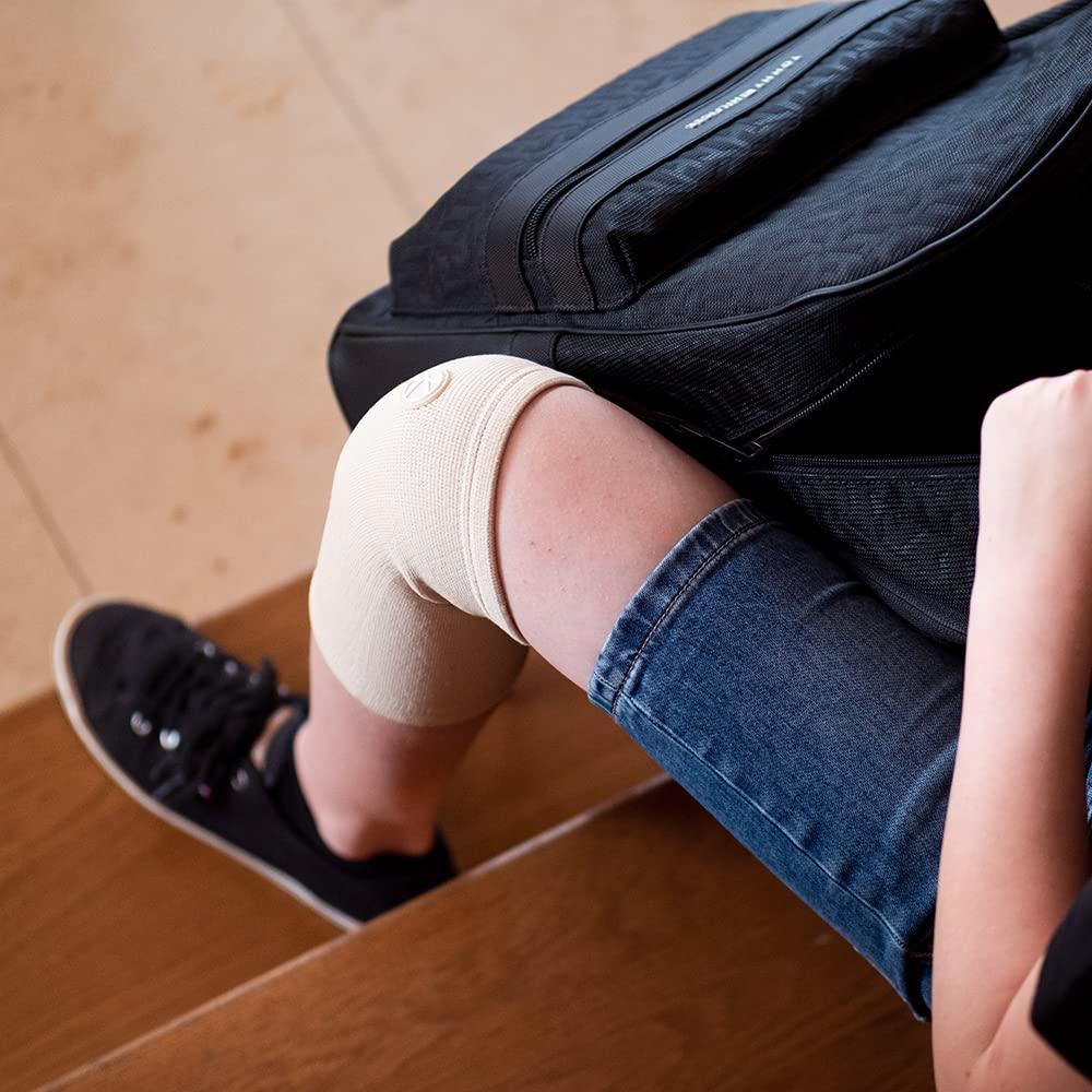Manga de Compresión KARM Beige para Rodilla Niños Talla Única