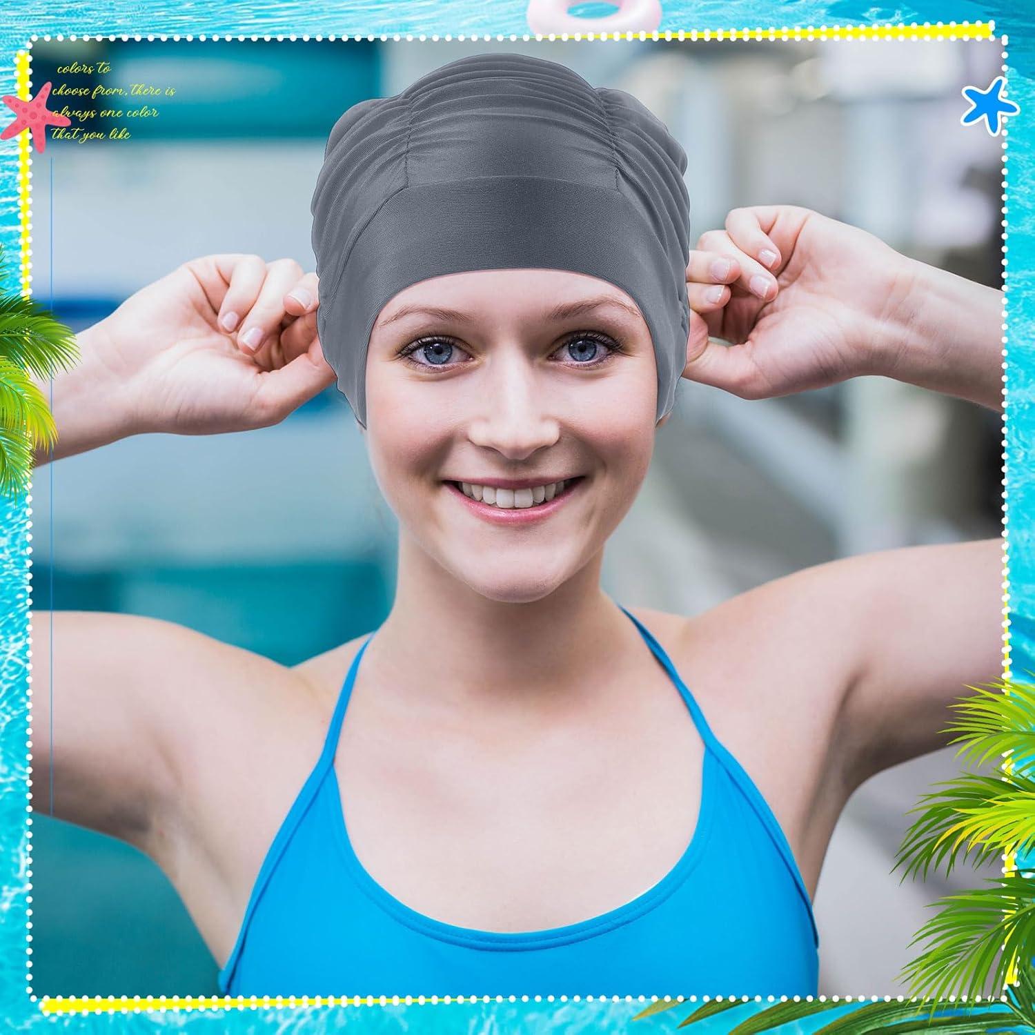 Gorros de Natación Soulchen para Mujeres - 4 Colores, Poliester