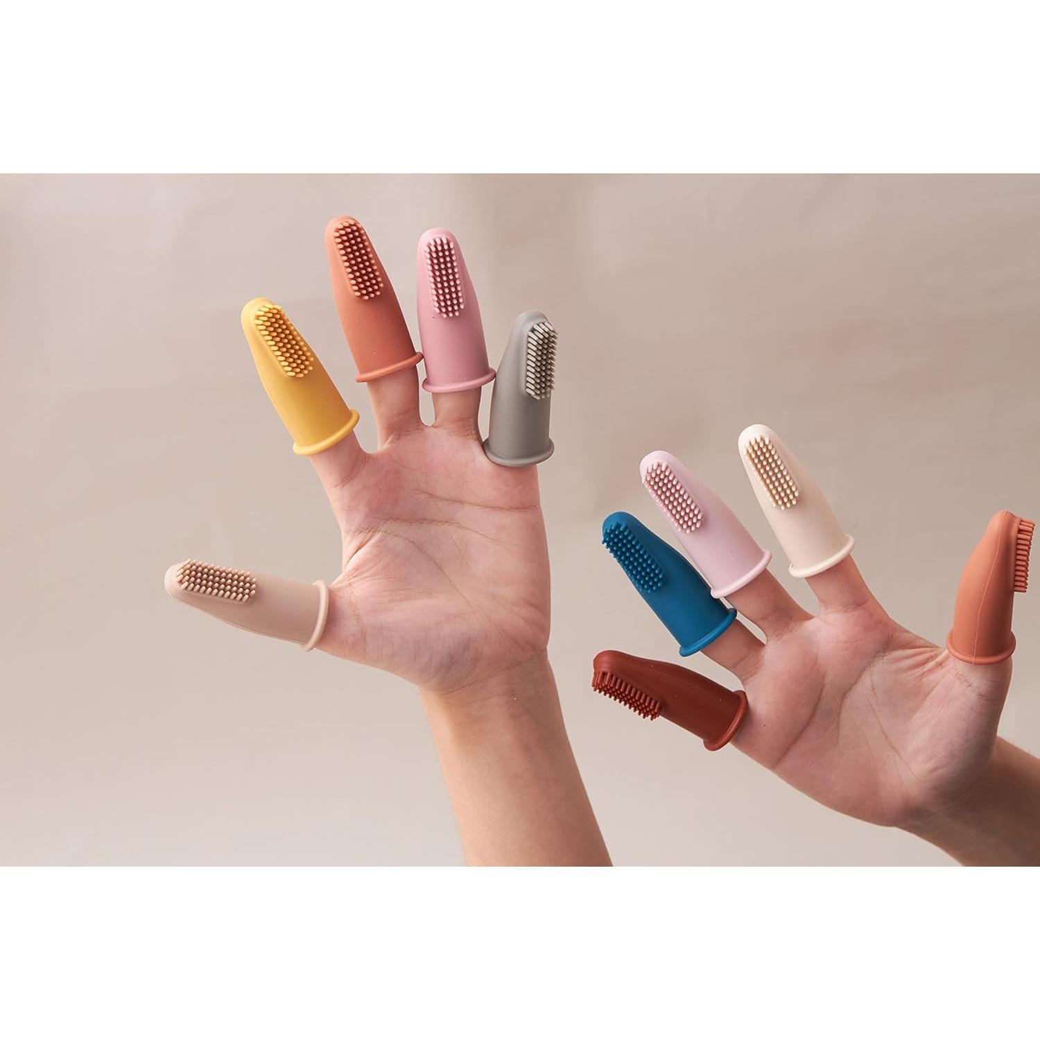 Cepillo de Dientes de Silicona Chippi & Co para Bebés 0-3 Años