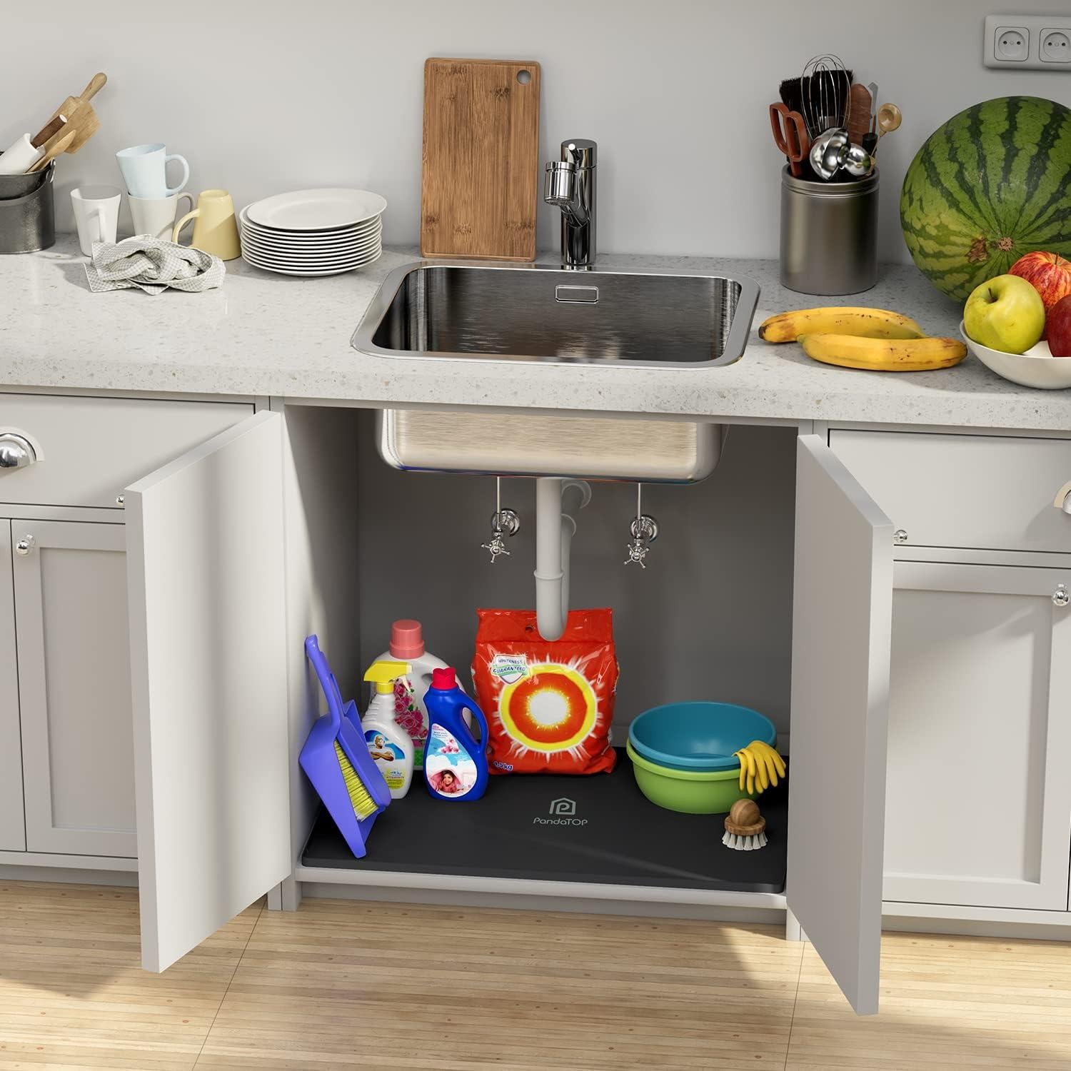 Alfombrilla de Silicona PandaTOP para Bajo Fregadero 55.88x48.26cm