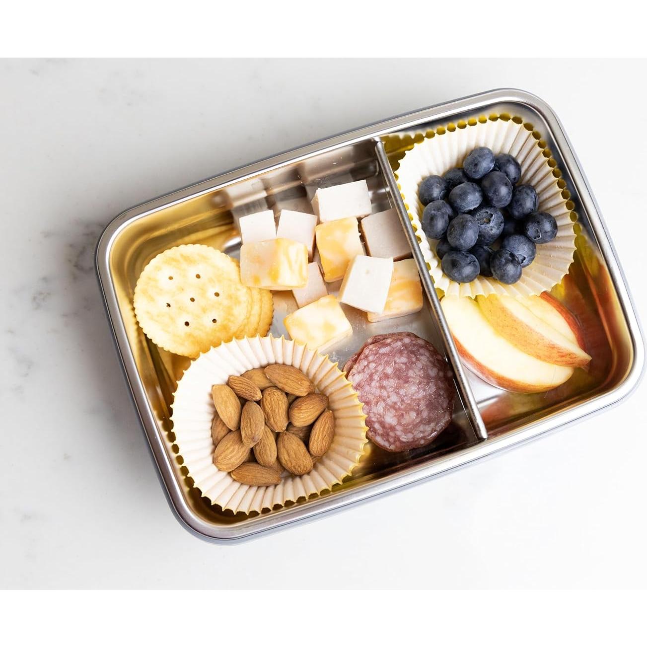 Contenedor de Almuerzo MIRA Bento Acero Inoxidable 0.85L Rosa