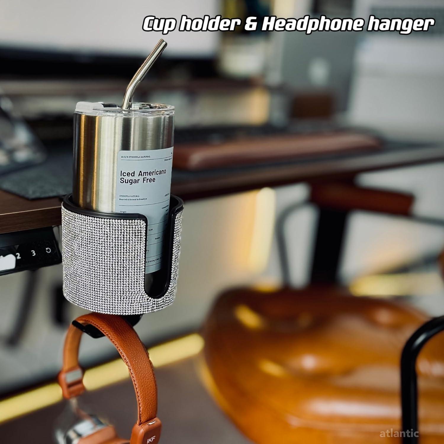 Soporte para Taza de Escritorio 2-en-1 Cowinational Metal