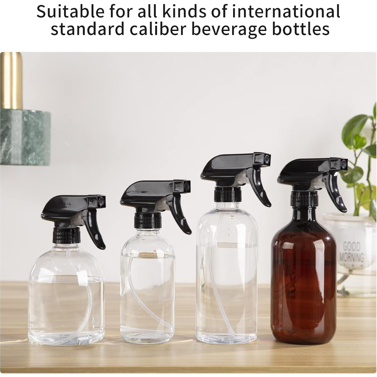 HOMBYS 4 Boquillas de Spray Ajustables para Botellas 236ml/473ml