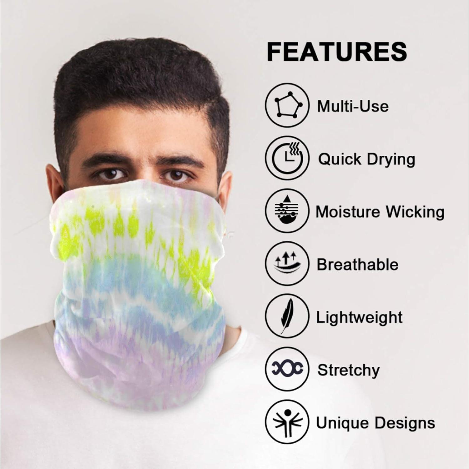 Bufanda Multifuncional VISESUNNY Balaclava UV 48x24 cm