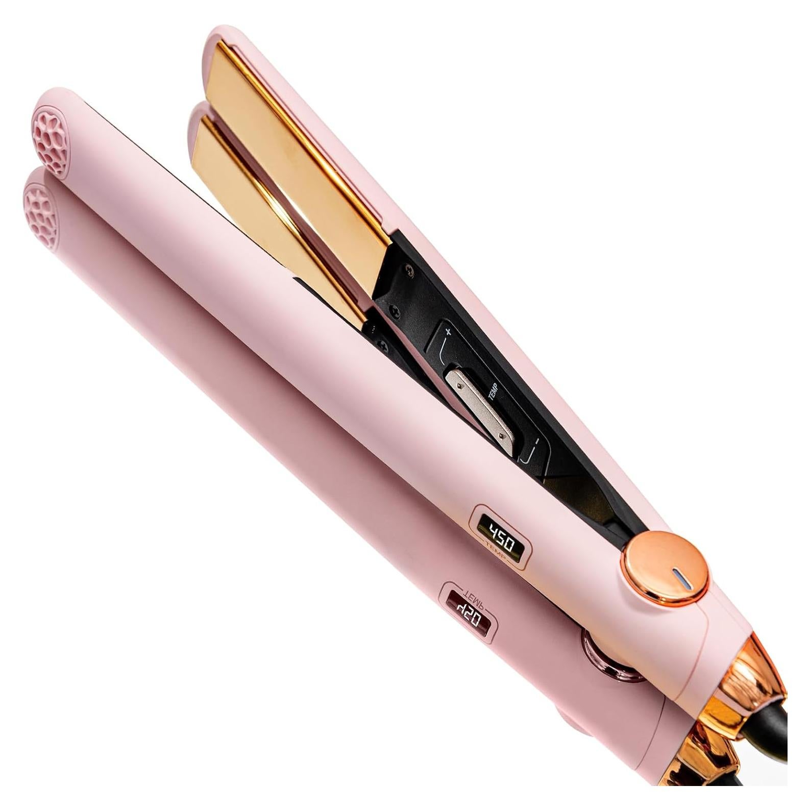 Plancha de Pelo TYMO SWAY 2 en 1 Titanio 32 Temperaturas